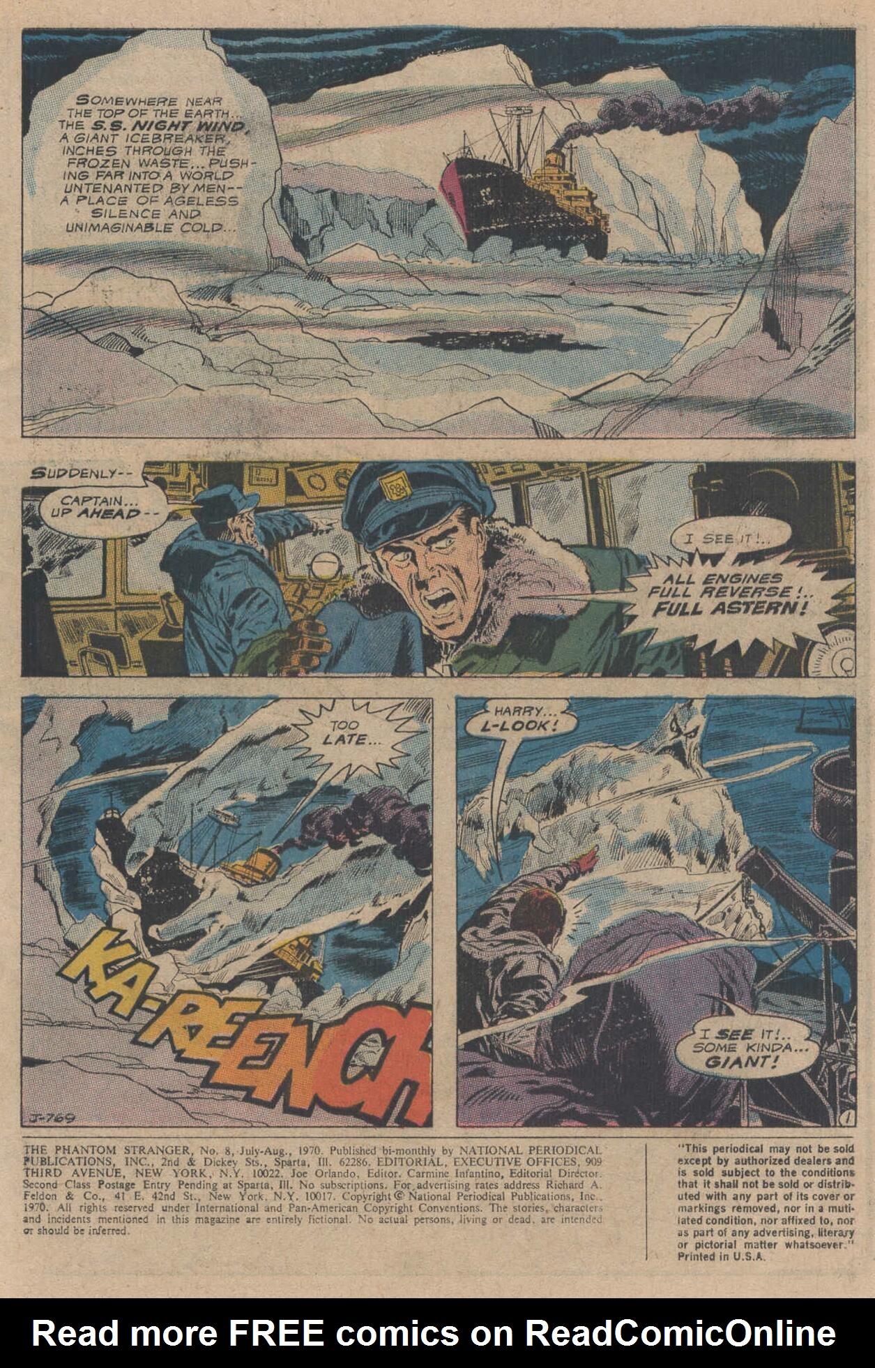 Read online The Phantom Stranger (1969) comic -  Issue #8 - 4
