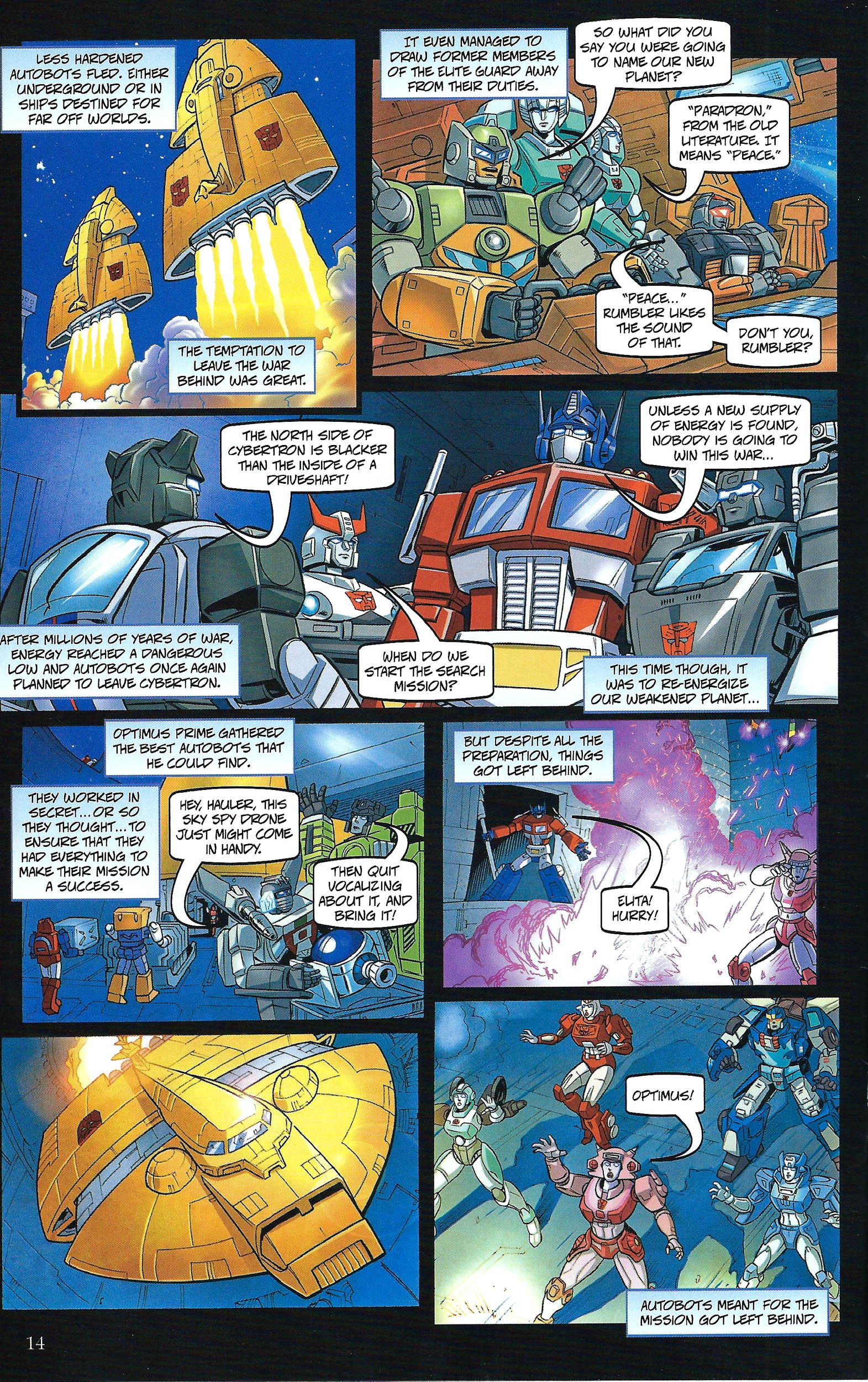 Read online Transformers: Collectors' Club comic -  Issue #42 - 14