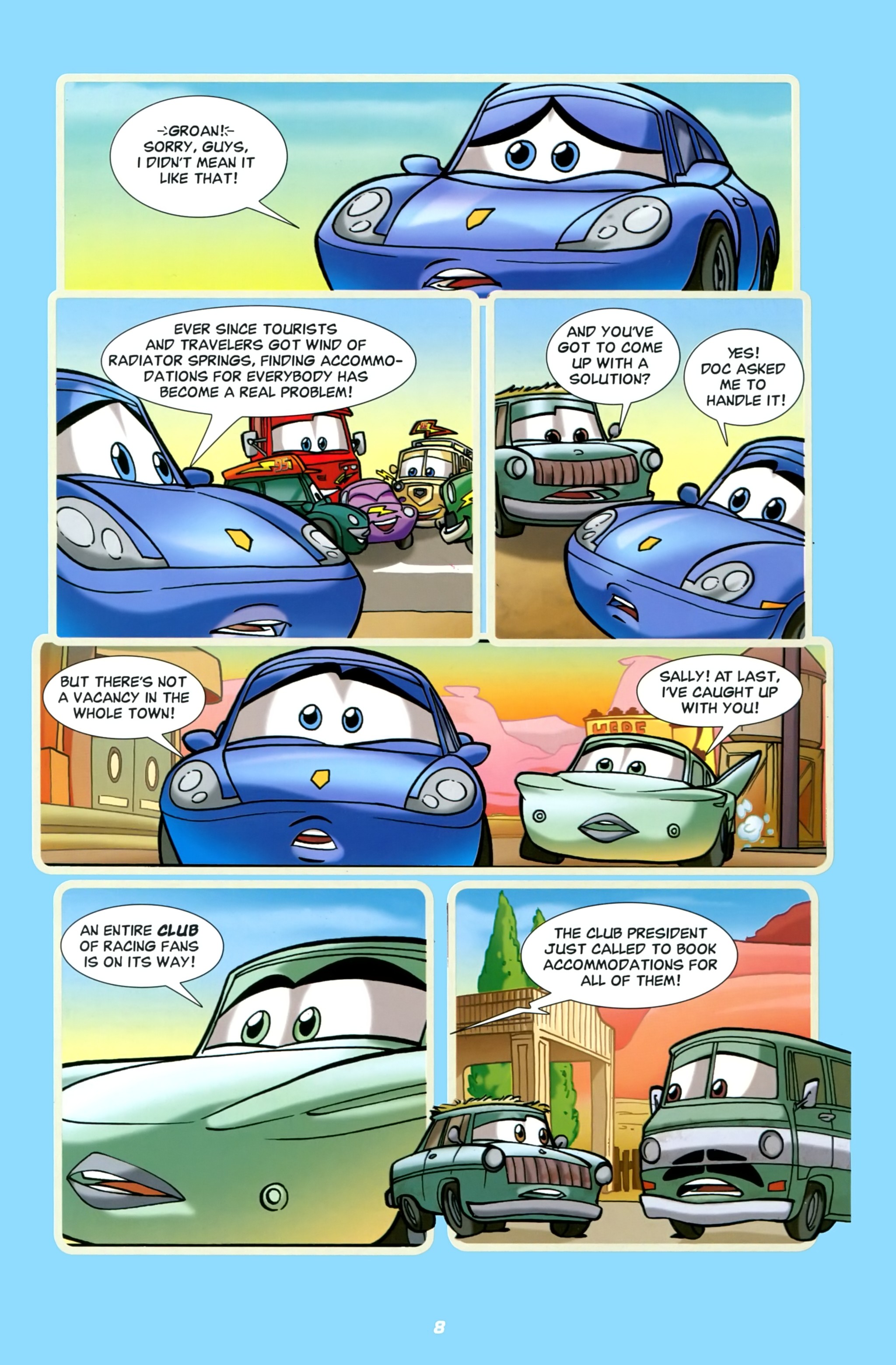 Read online Disney Pixar Cars comic -  Issue # Full - 8