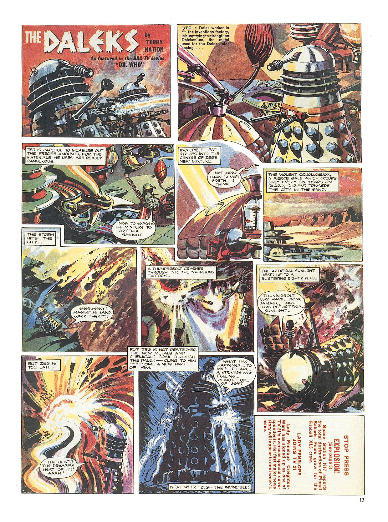 Read online Dalek Chronicles comic -  Issue # TPB - 13