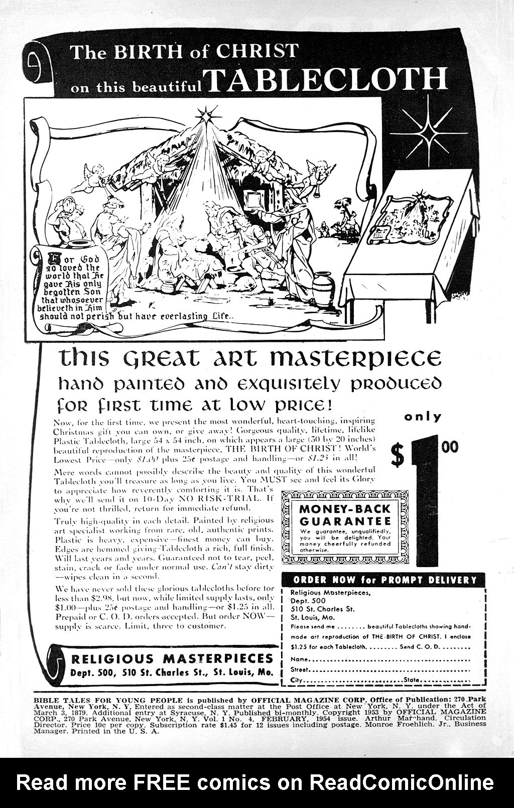 Read online Bible Tales for Young Folk comic -  Issue #4 - 2