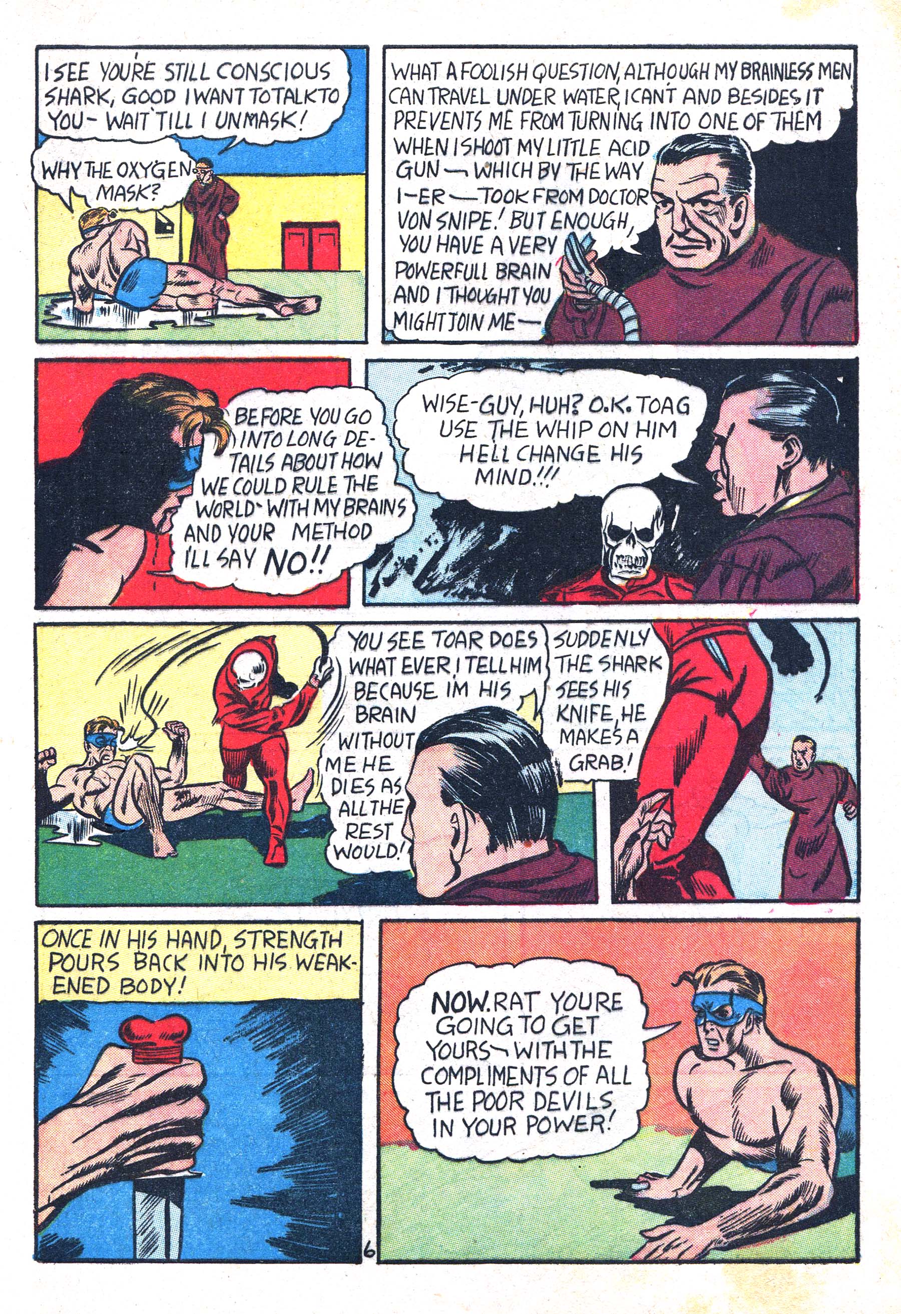 Read online Amazing Man Comics comic -  Issue #21 - 54