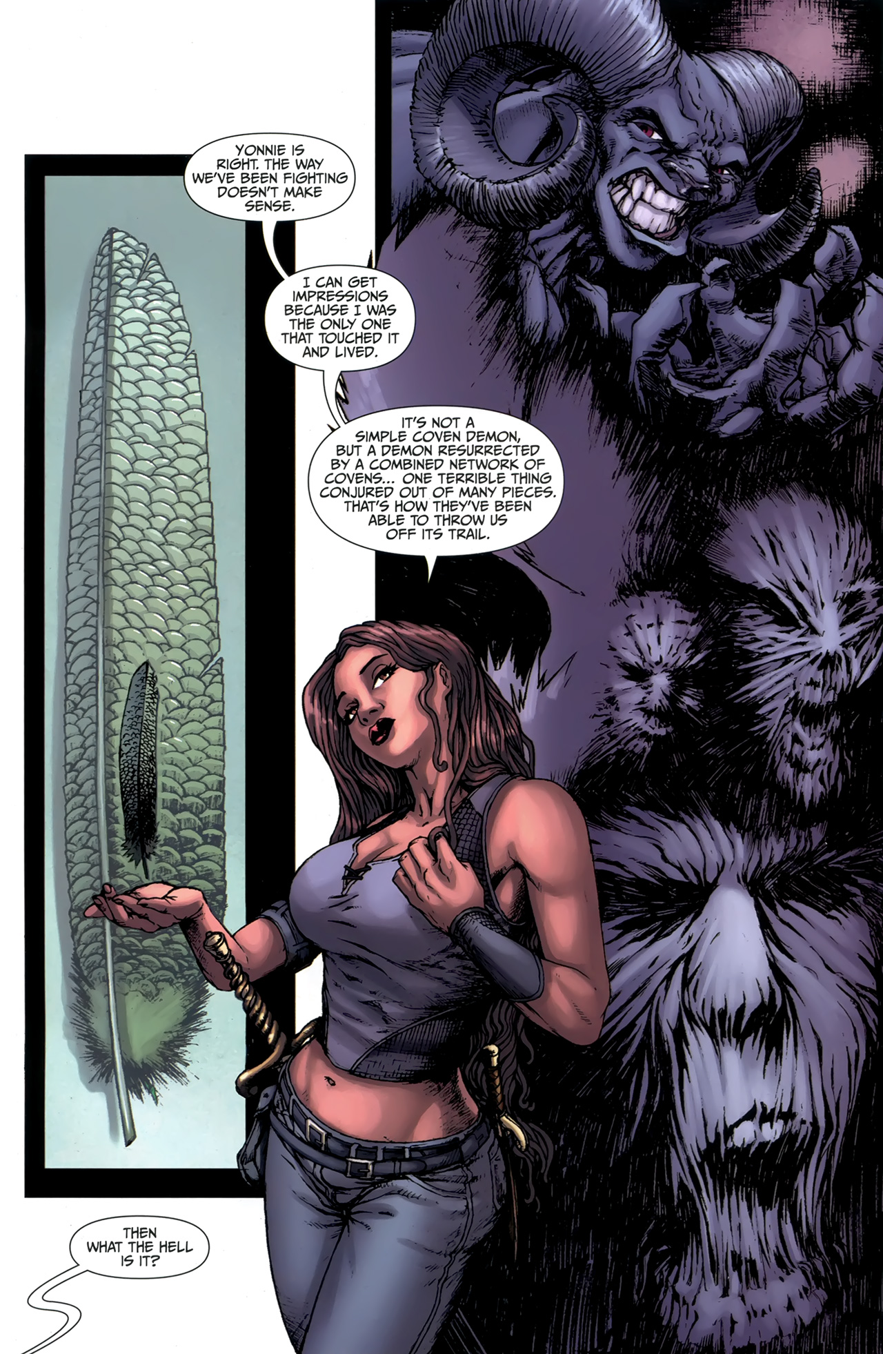 Read online L.A. Banks' Vampire Huntress: Dawn and Darkness comic -  Issue #3 - 20