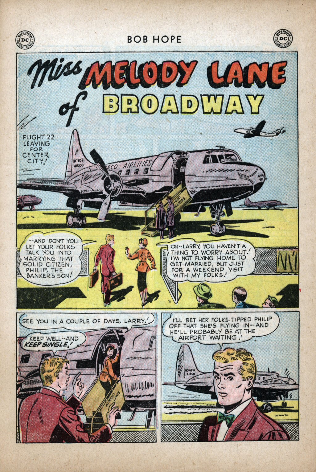Read online The Adventures of Bob Hope comic -  Issue #15 - 38