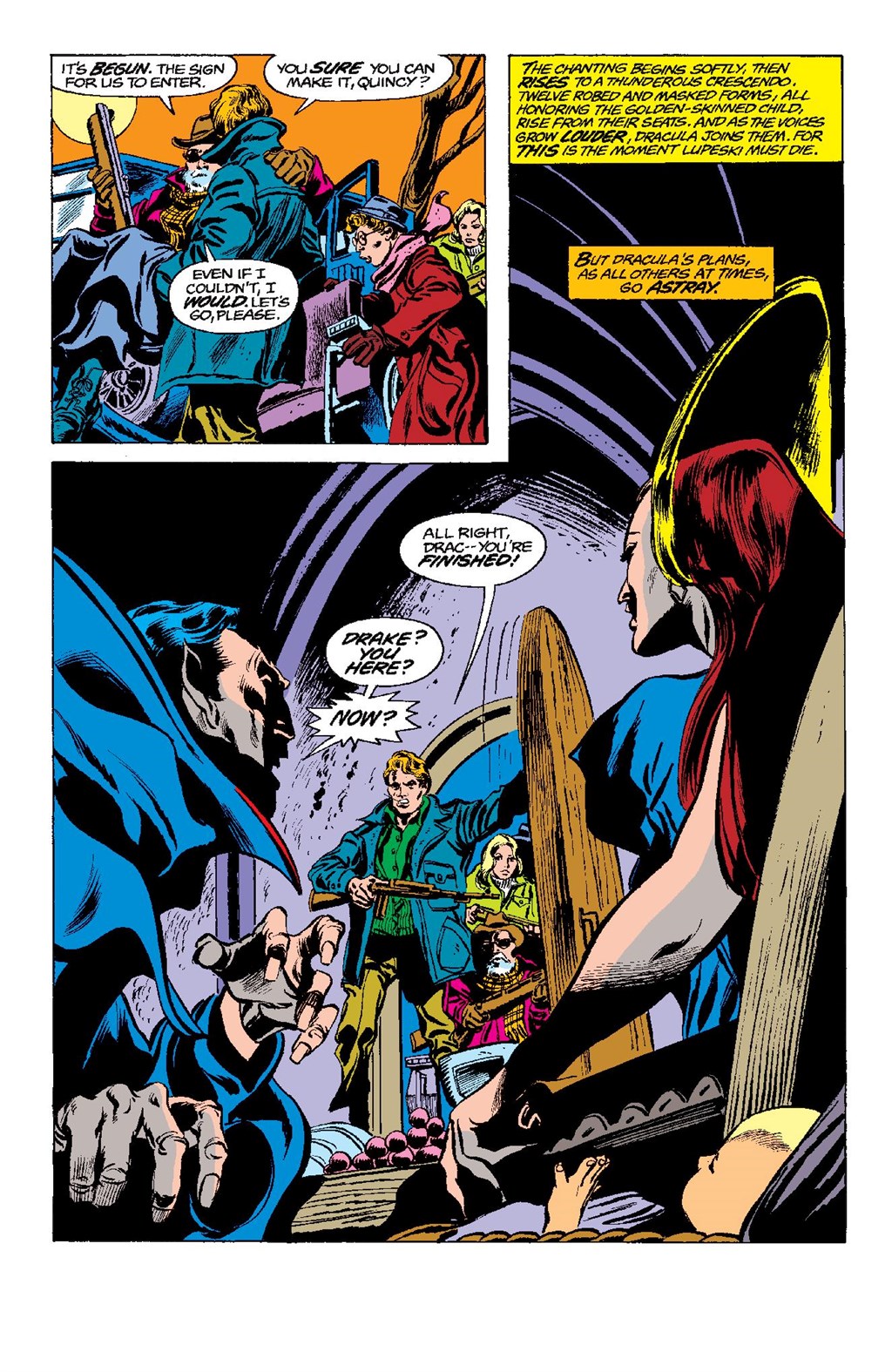 Read online Tomb of Dracula (1972) comic -  Issue # _The Complete Collection 5 (Part 1) - 87