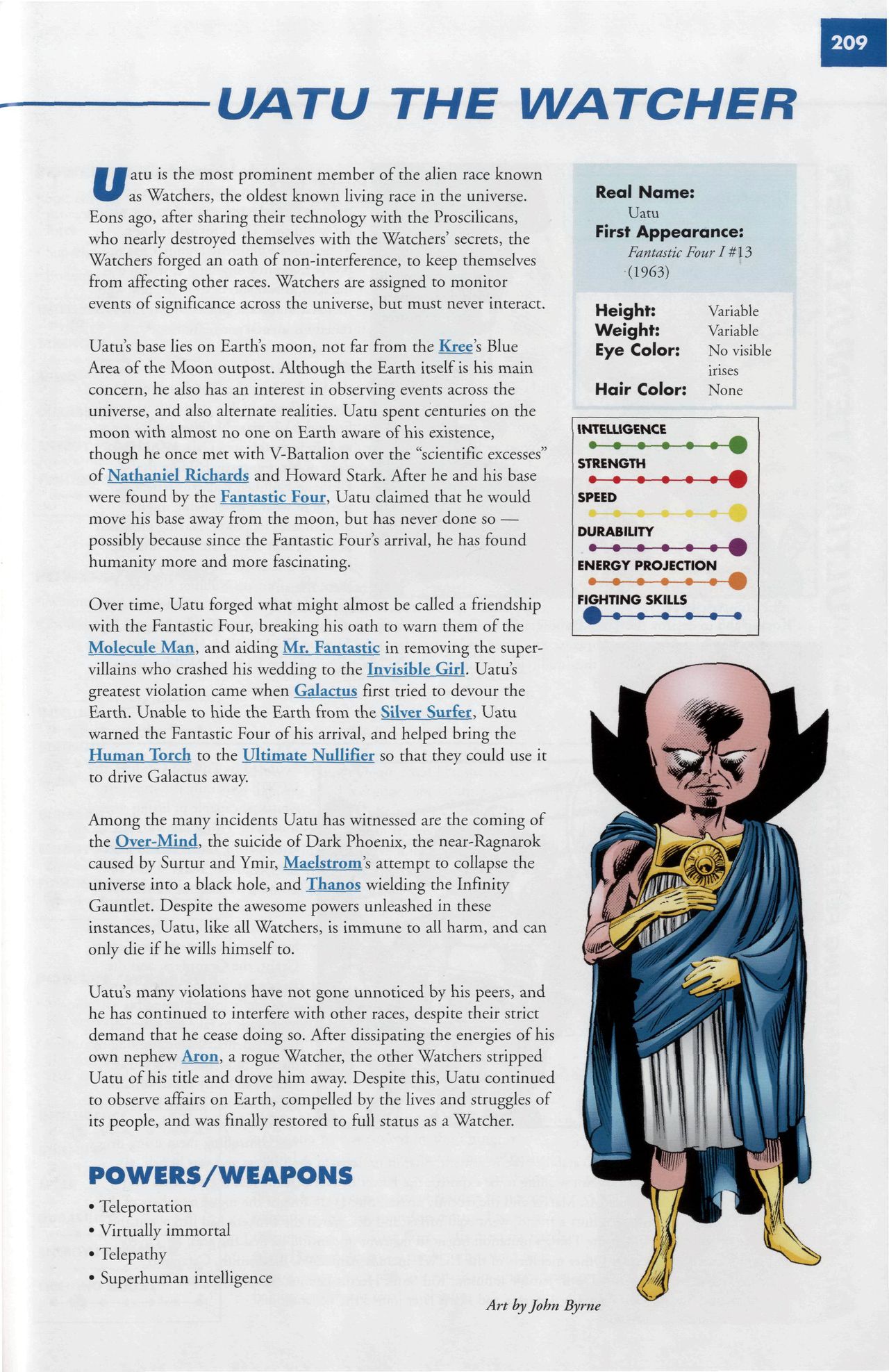 Read online Marvel Encyclopedia comic -  Issue # TPB 6 - 212