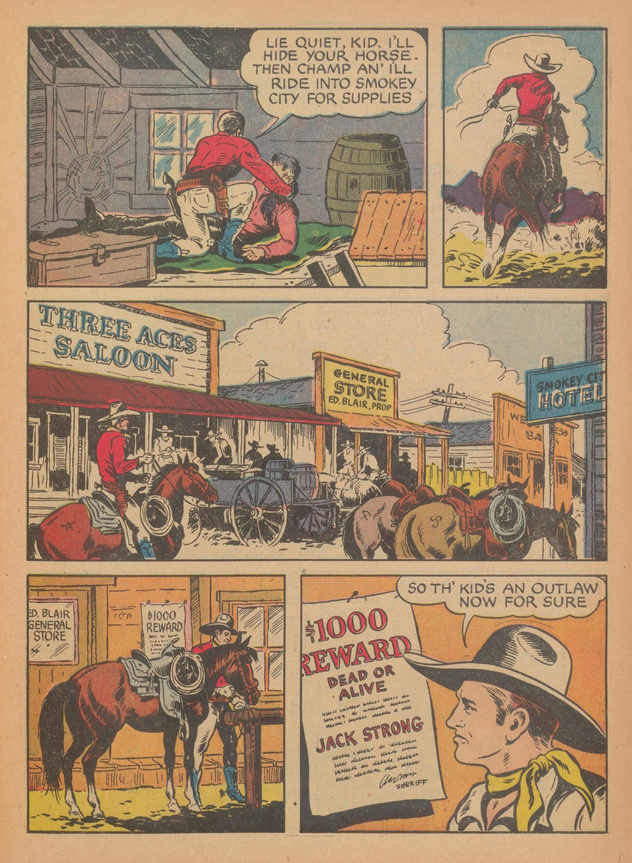 Read online Gene Autry Comics comic -  Issue #4 - 13