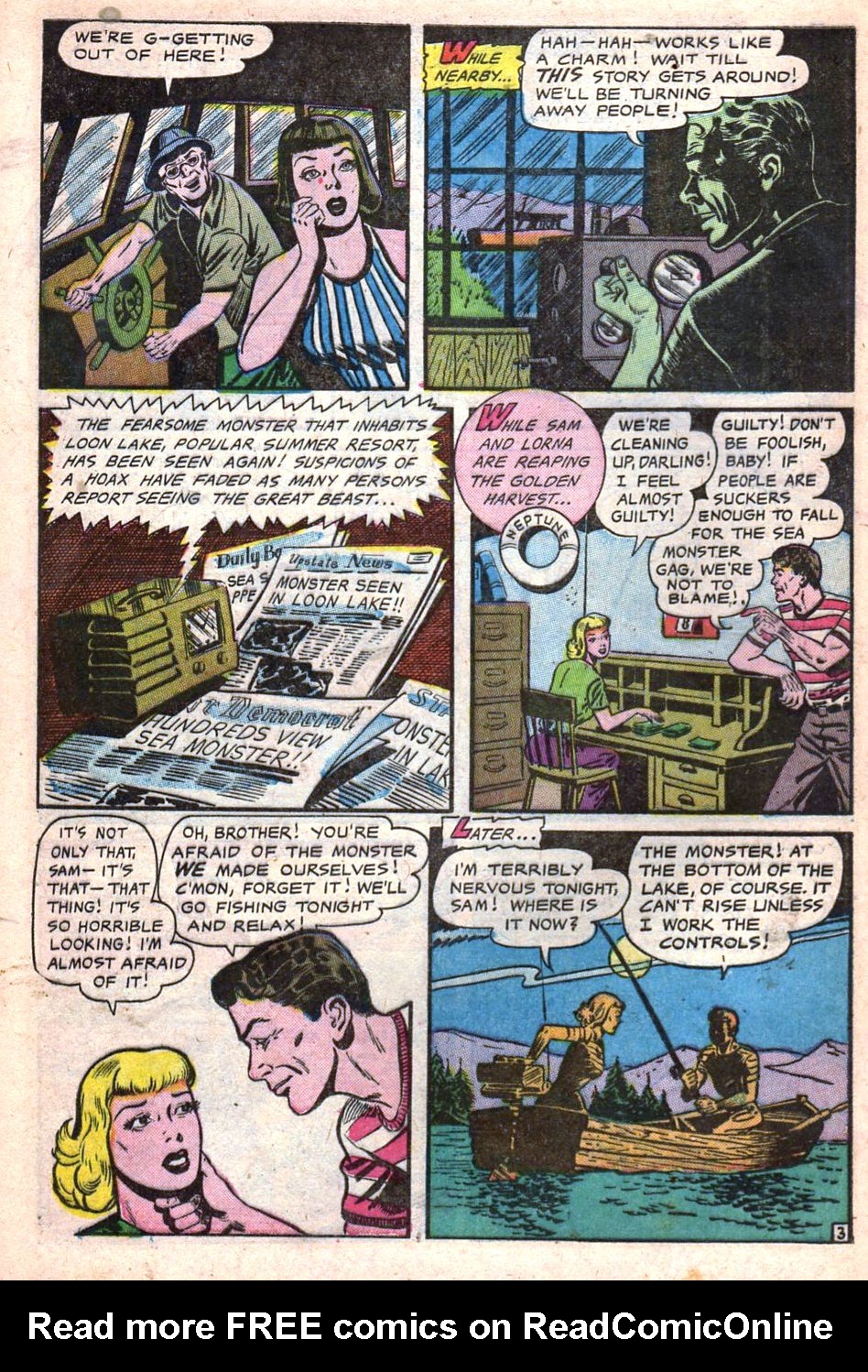 Read online Haunted Thrills comic -  Issue #3 - 28