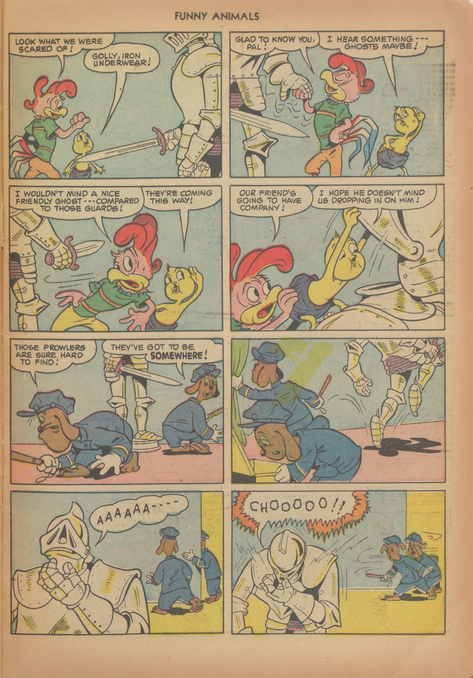 Read online Fawcett's Funny Animals comic -  Issue #71 - 9