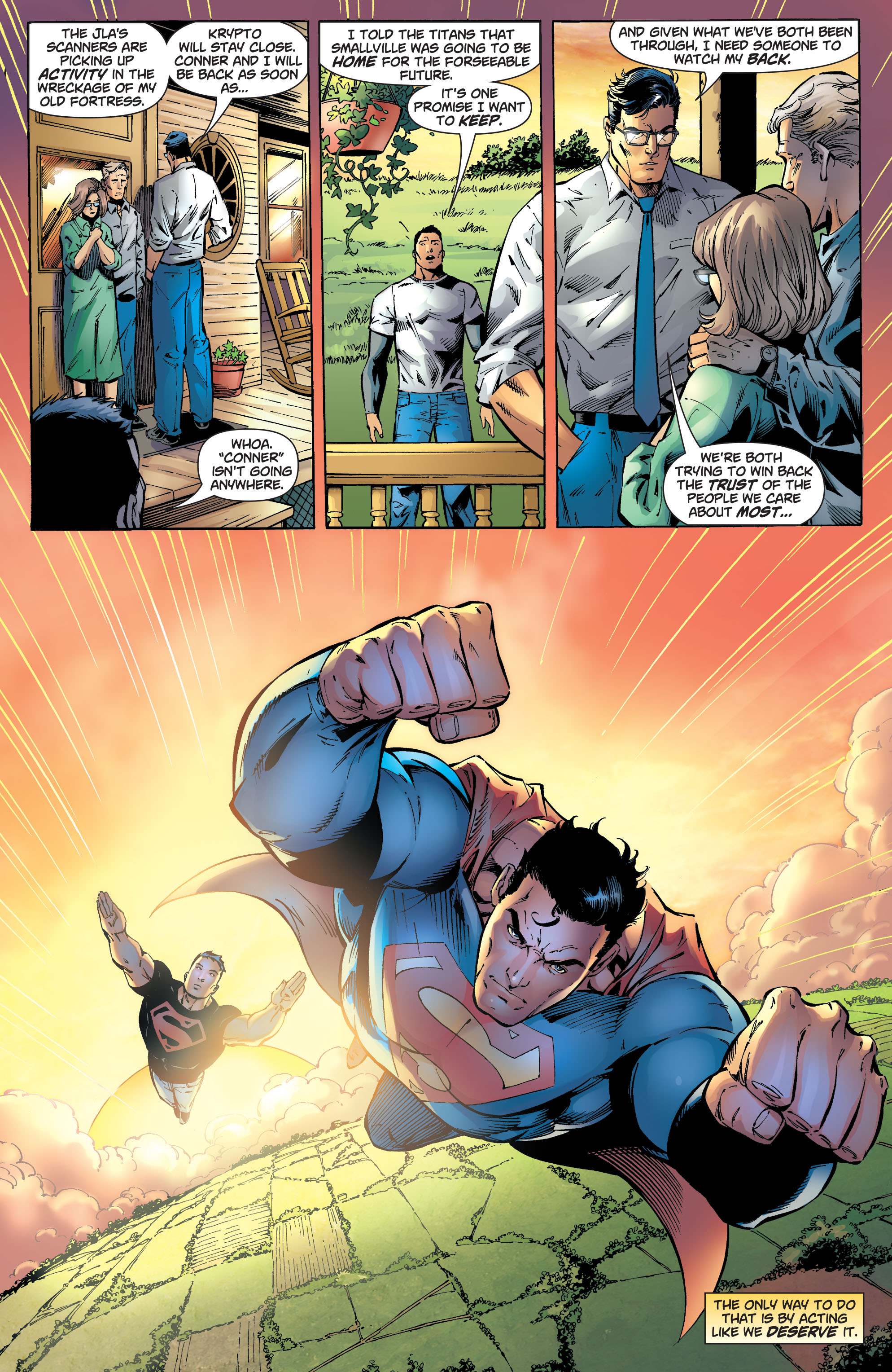 Read online Superman: Sacrifice comic -  Issue # TPB - 176