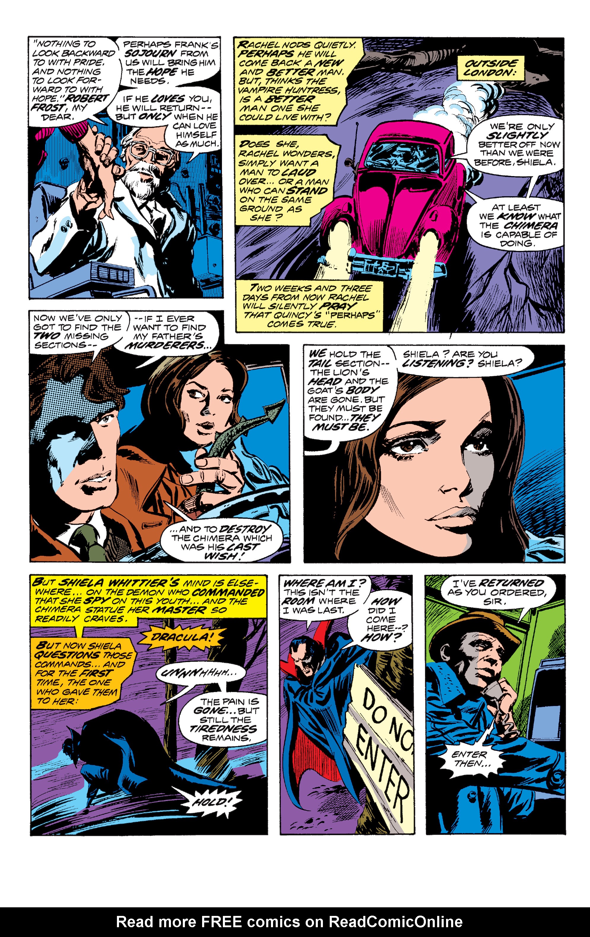 Read online Tomb of Dracula (1972) comic -  Issue # _The Complete Collection 3 (Part 1) - 76