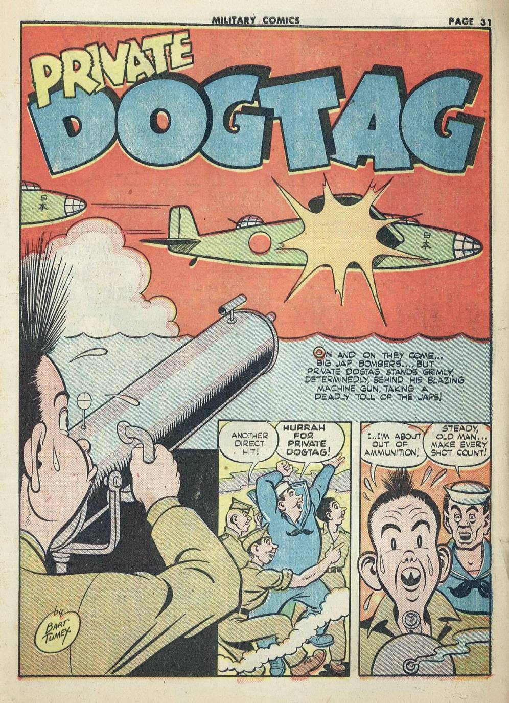 Read online Military Comics comic -  Issue #20 - 33