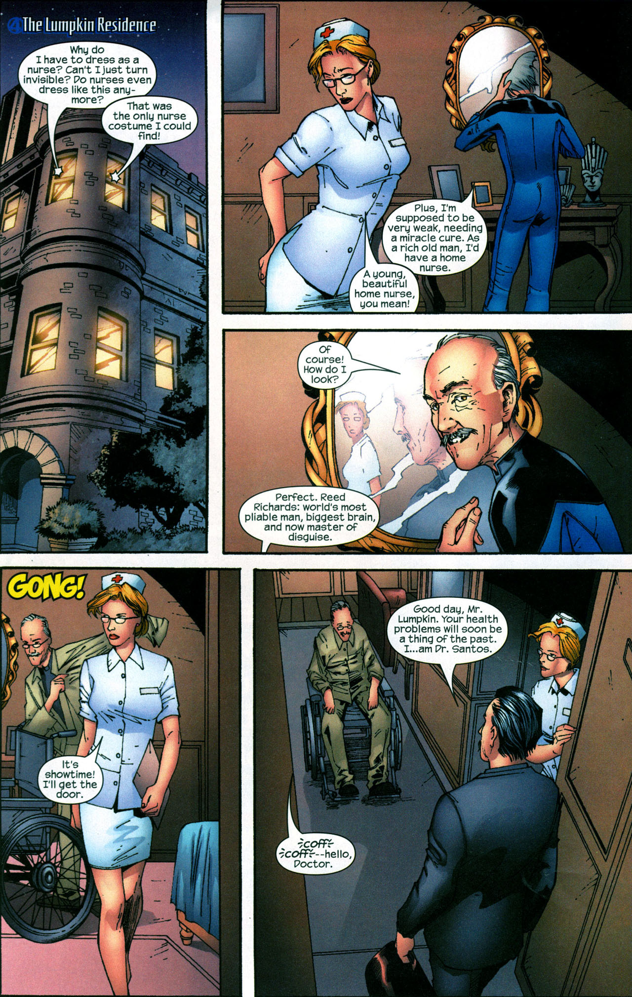 Read online Marvel Adventures Fantastic Four comic -  Issue #3 - 10