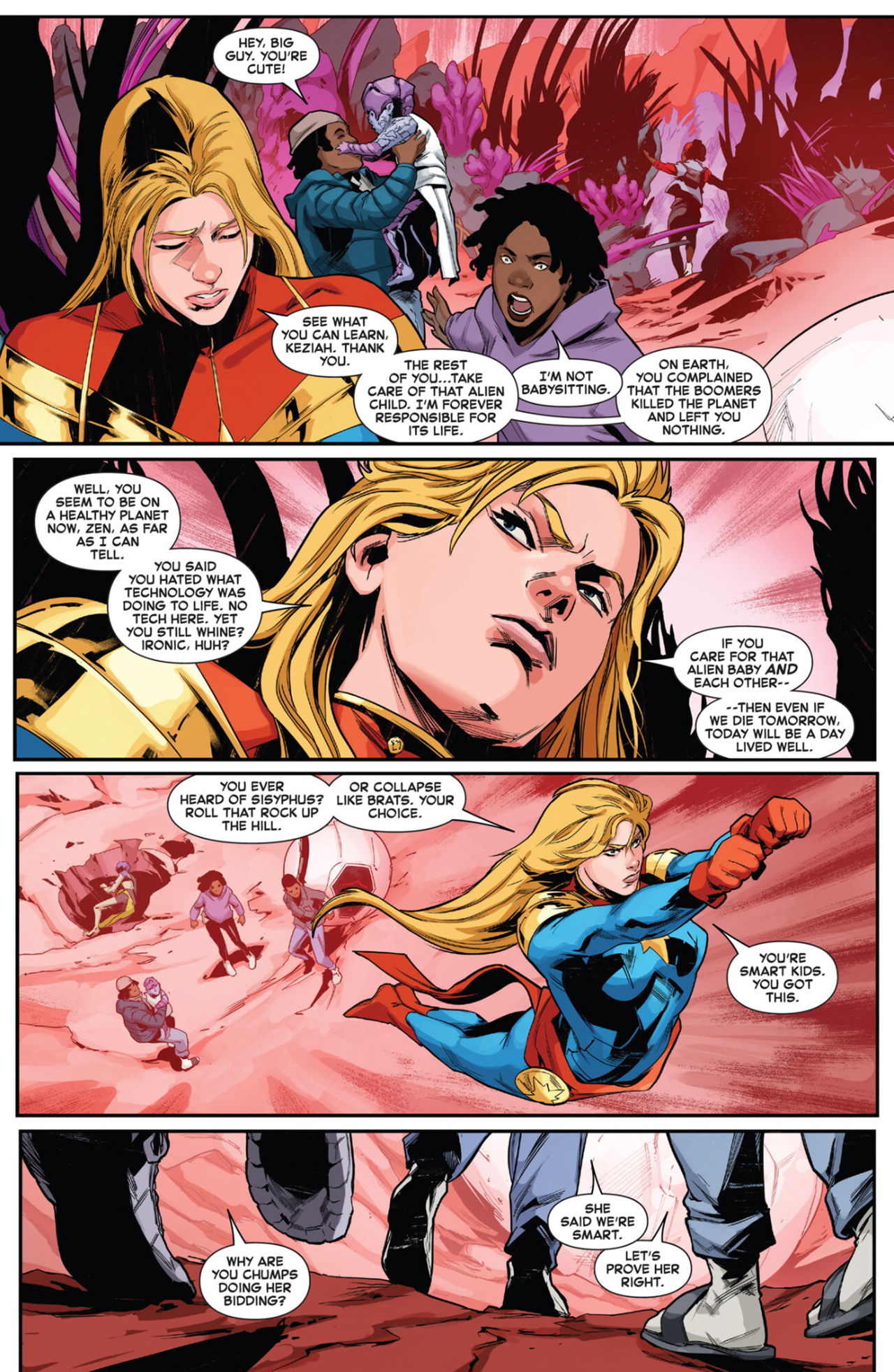 Read online Captain Marvel: Dark Tempest comic -  Issue #2 - 12