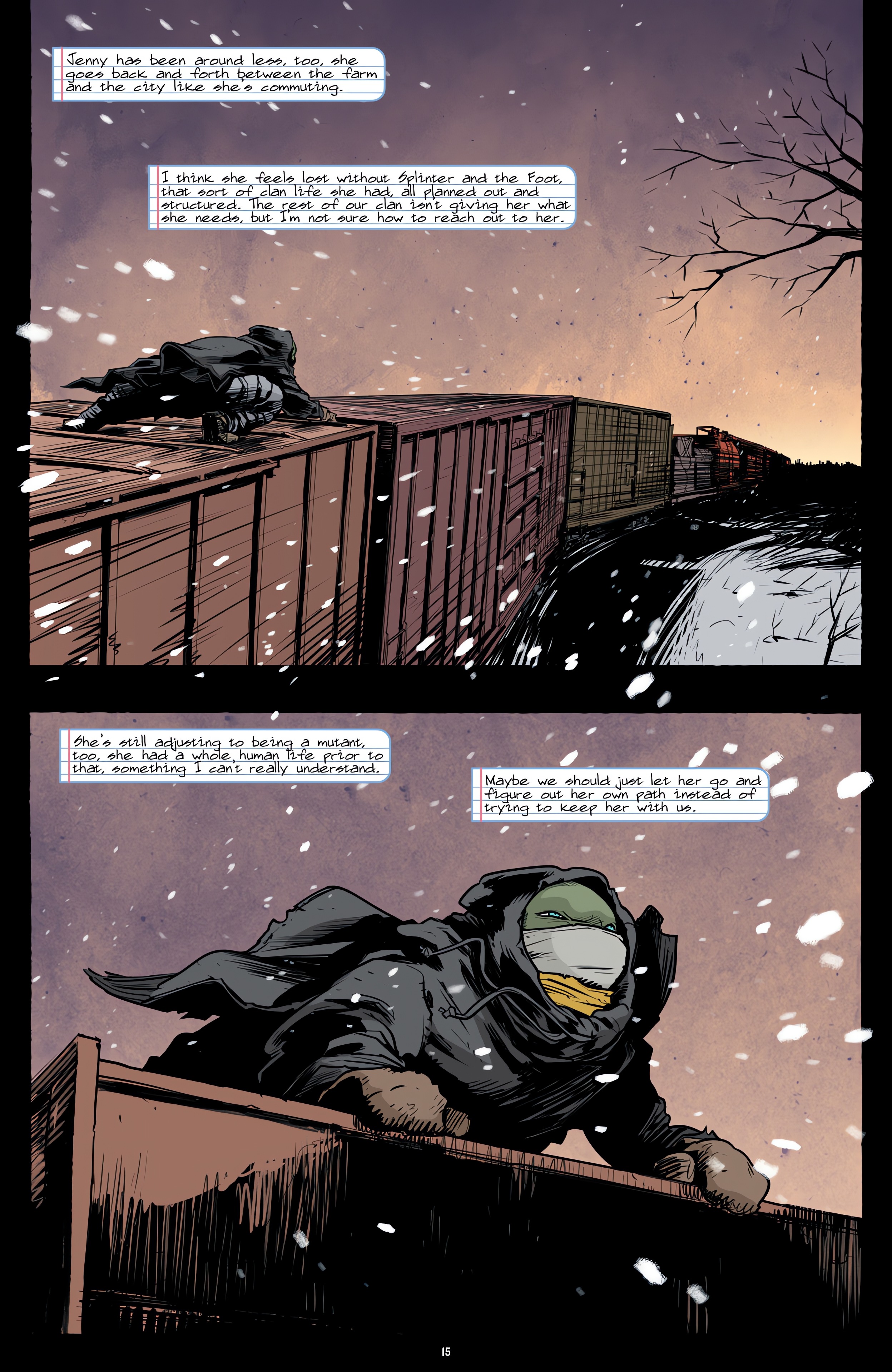 Read online Teenage Mutant Ninja Turtles: The IDW Collection comic -  Issue # TPB 14 (Part 1) - 15