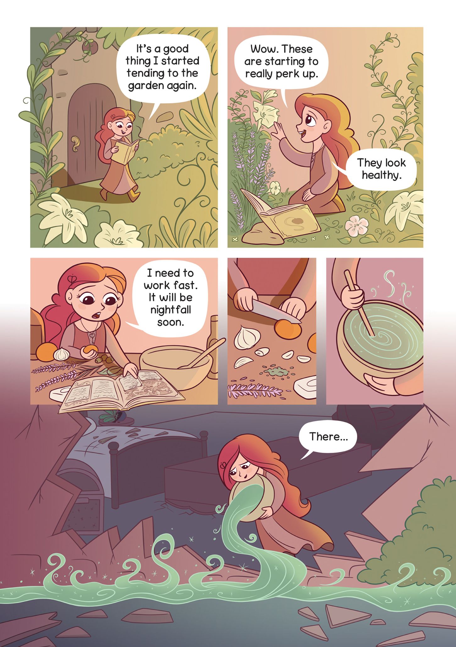 Read online Fae and the Moon comic -  Issue # TPB - 69