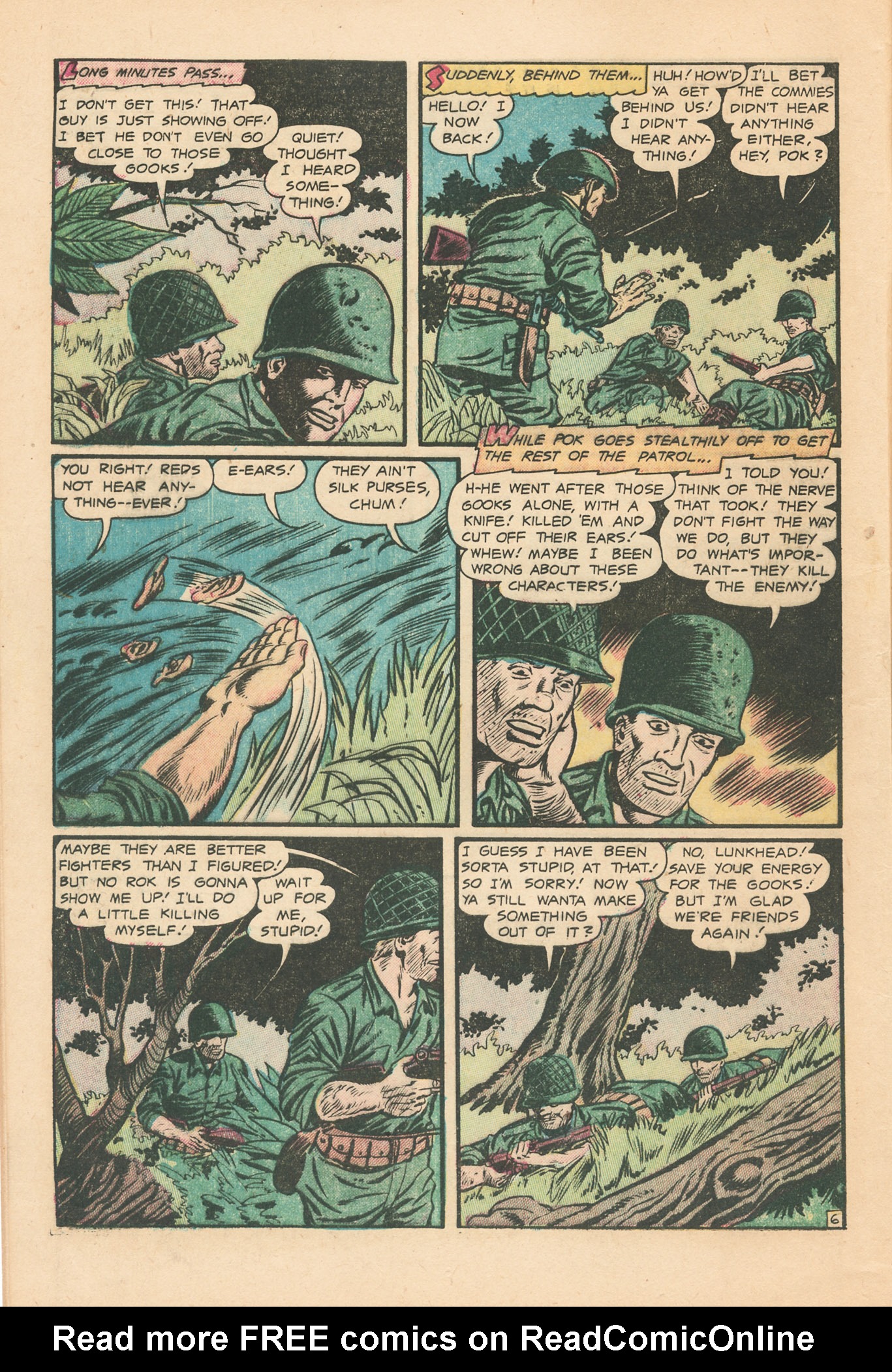 Read online War Stories (1952) comic -  Issue #4 - 9