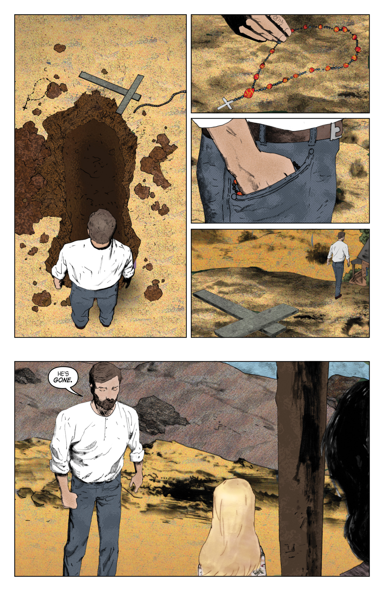 Read online John Carpenter's Night Terrors comic -  Issue # Black Sparrow - 24