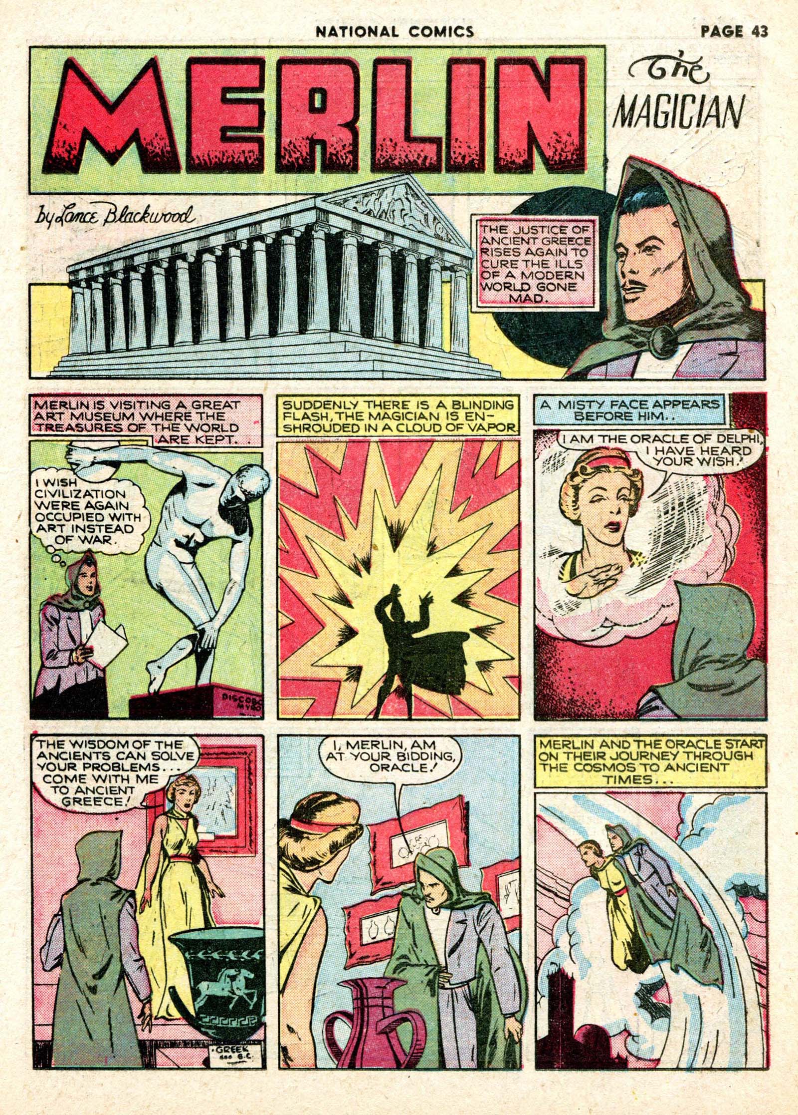 Read online National Comics comic -  Issue #8 - 45