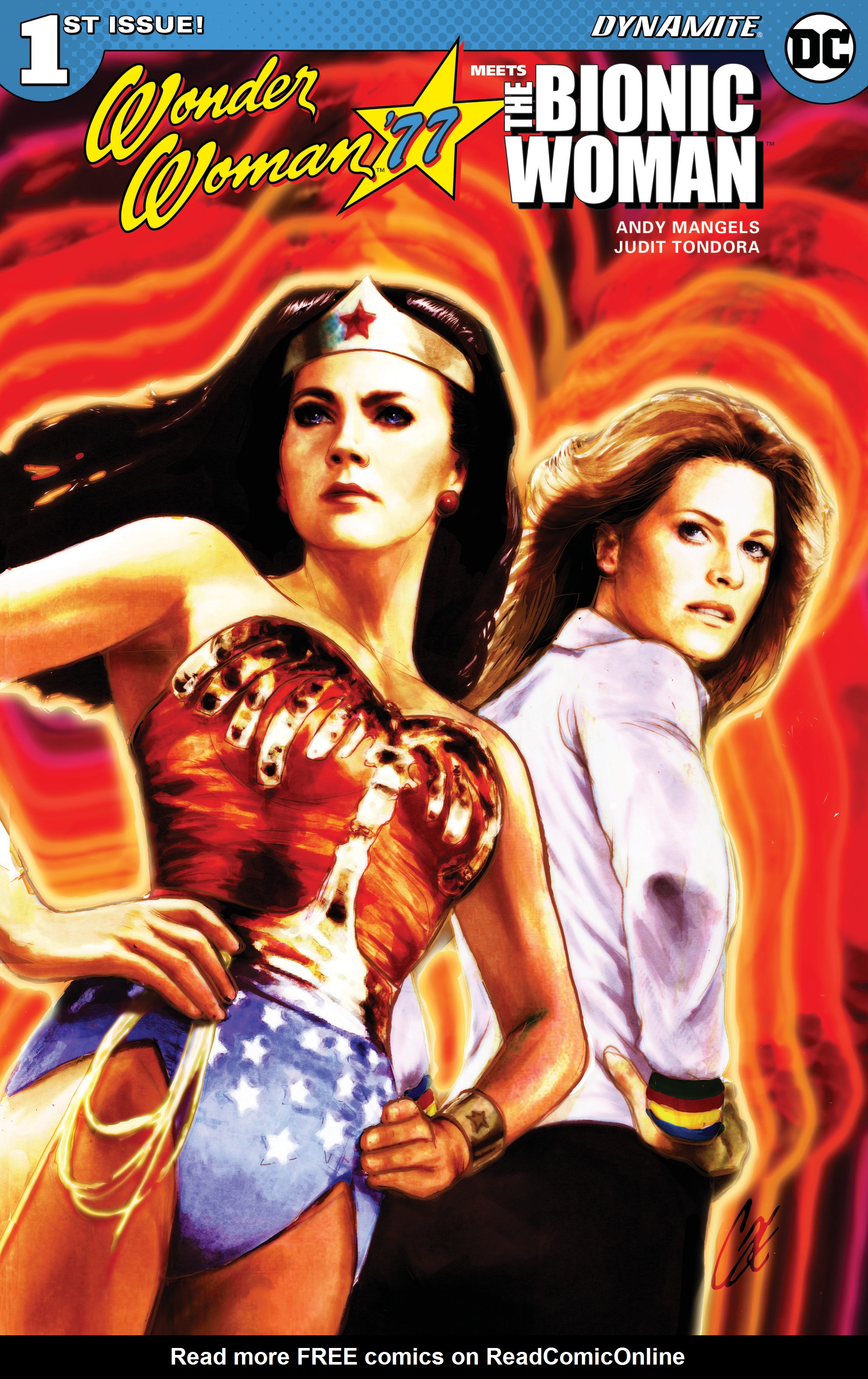 Read online Wonder Woman '77 Meets The Bionic Woman comic -  Issue #1 - 1