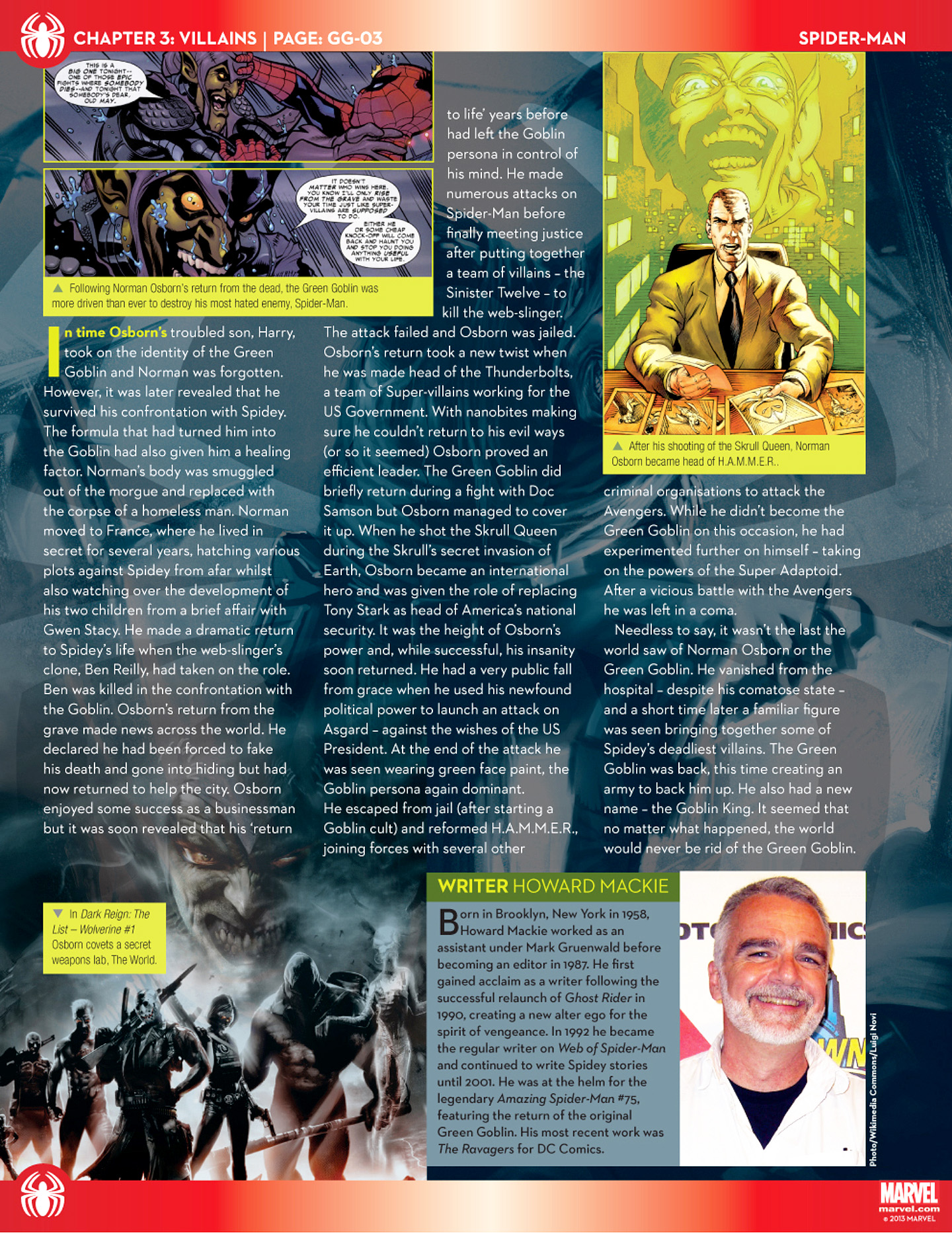 Read online Marvel Fact Files comic -  Issue #25 - 23