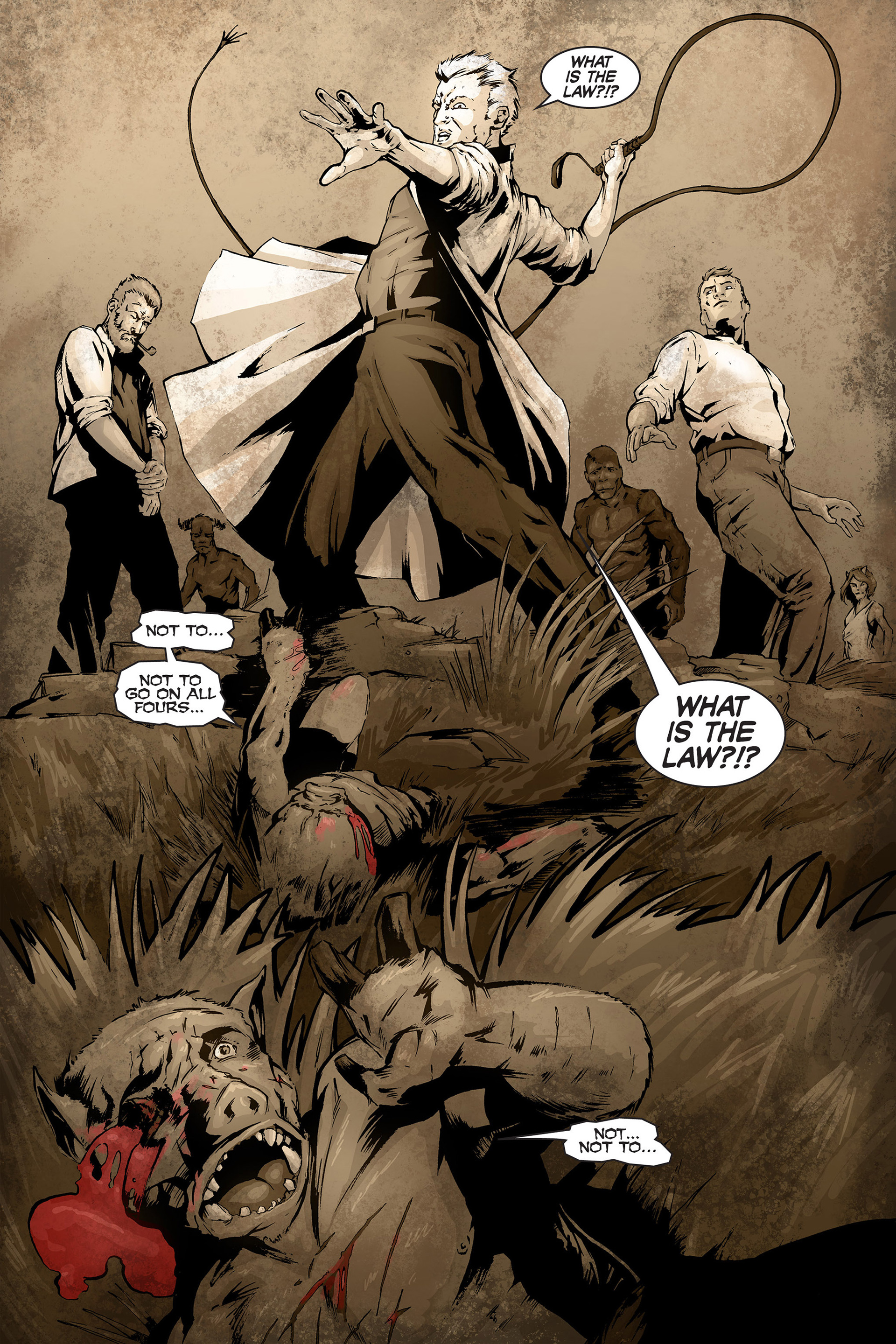 Read online The Army of Dr. Moreau comic -  Issue #5 - 3
