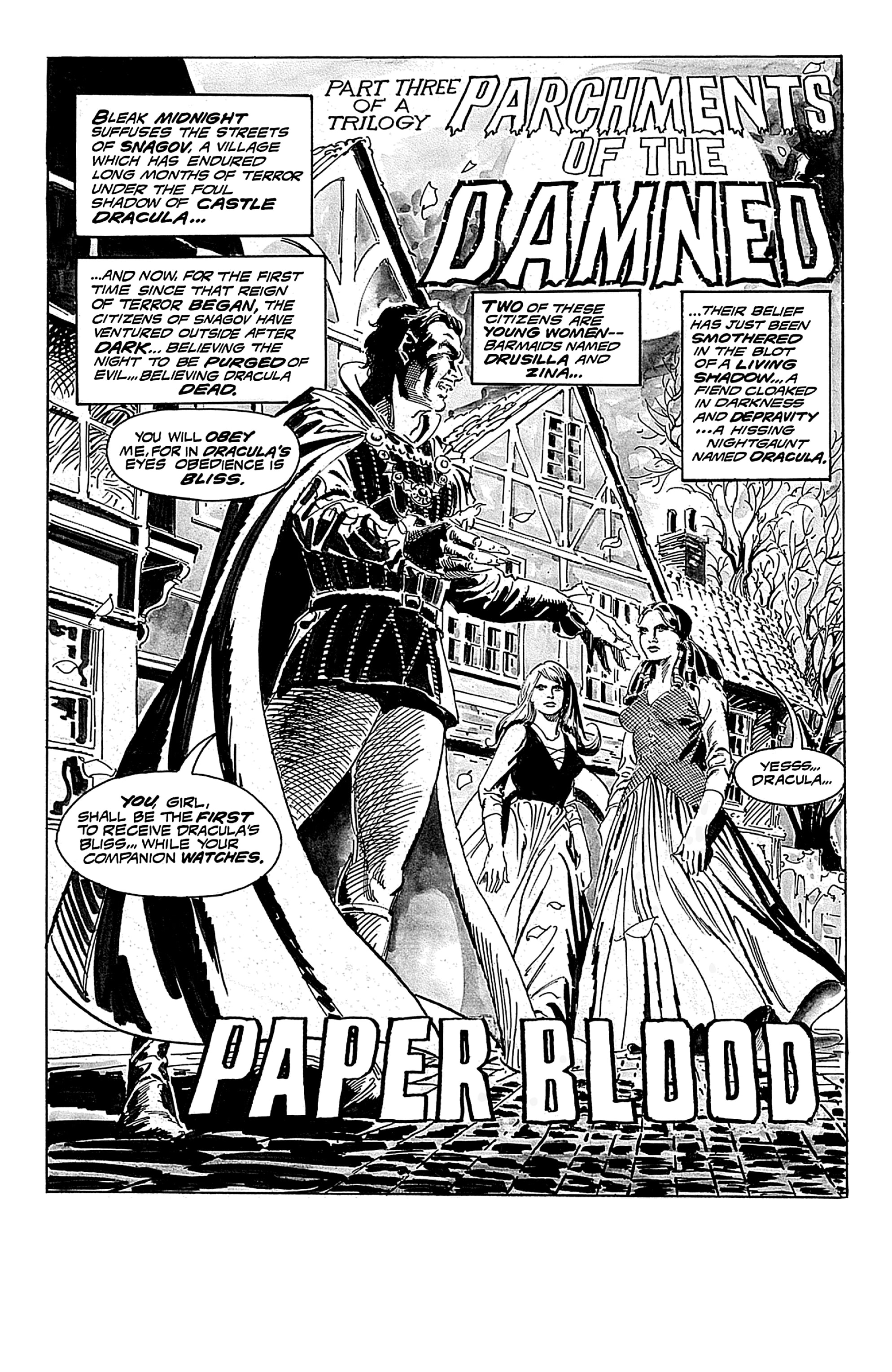 Read online Tomb of Dracula (1972) comic -  Issue # _The Complete Collection 4 (Part 1) - 27