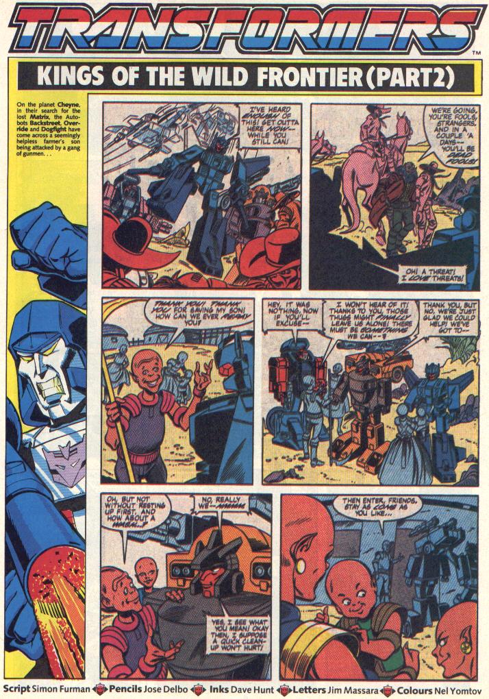 Read online The Transformers (UK) comic -  Issue #283 - 2
