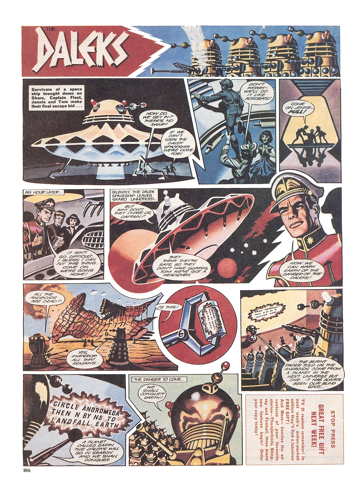 Read online Dalek Chronicles comic -  Issue # TPB - 106