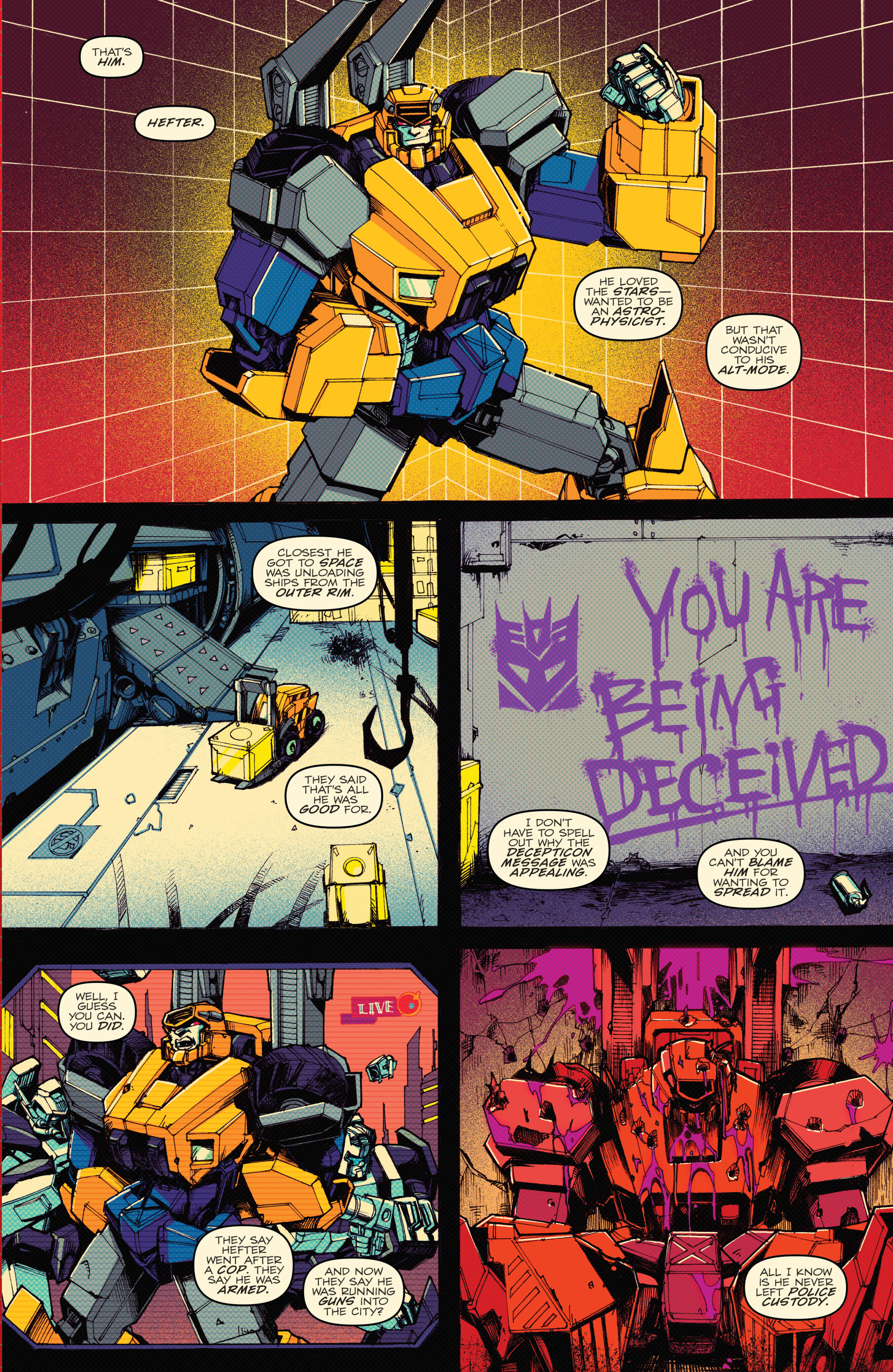 Read online Optimus Prime comic -  Issue #1 - 5