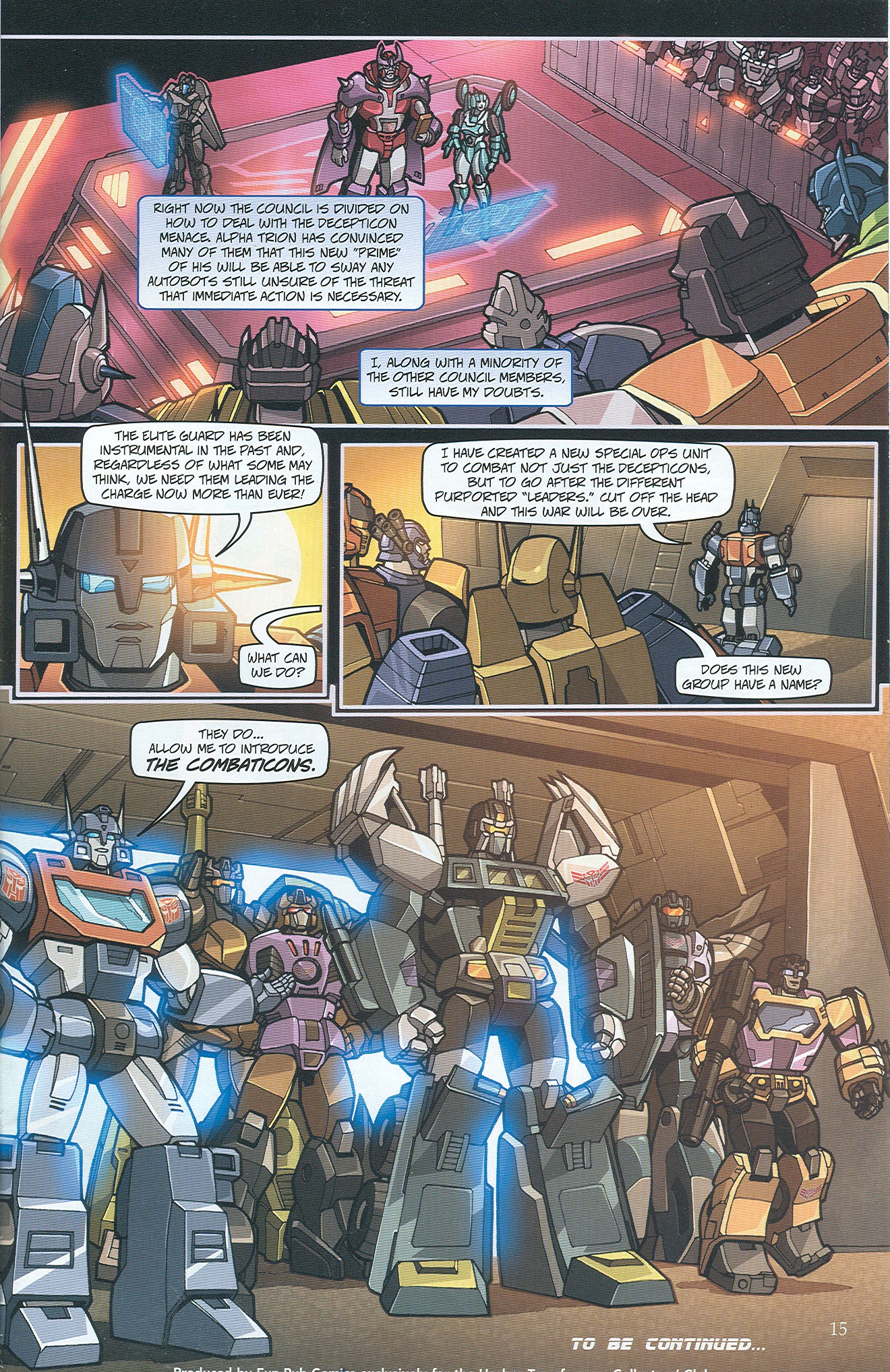 Read online Transformers: Collectors' Club comic -  Issue #32 - 15