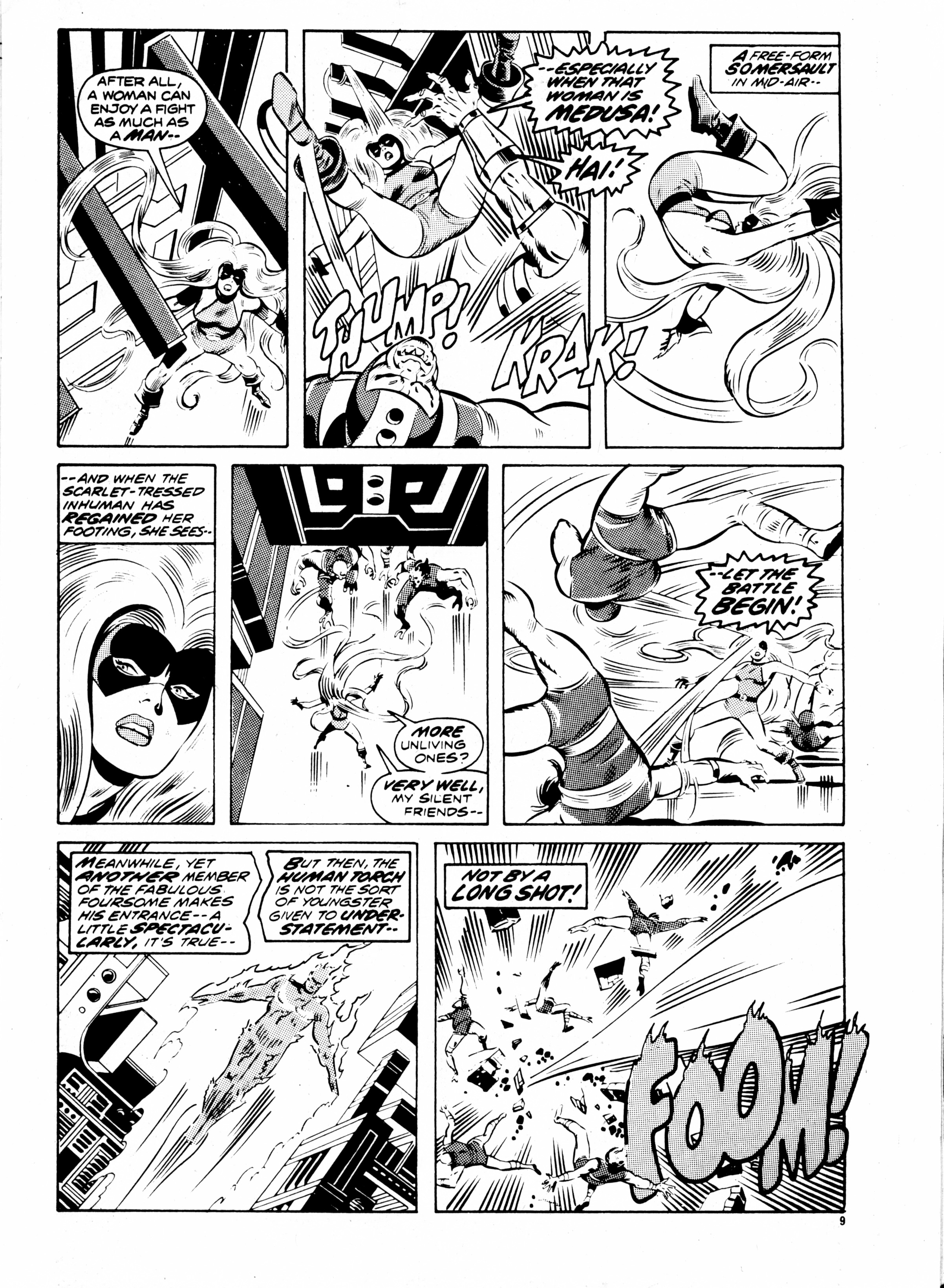 Read online Fantastic Four (1982) comic -  Issue #7 - 9