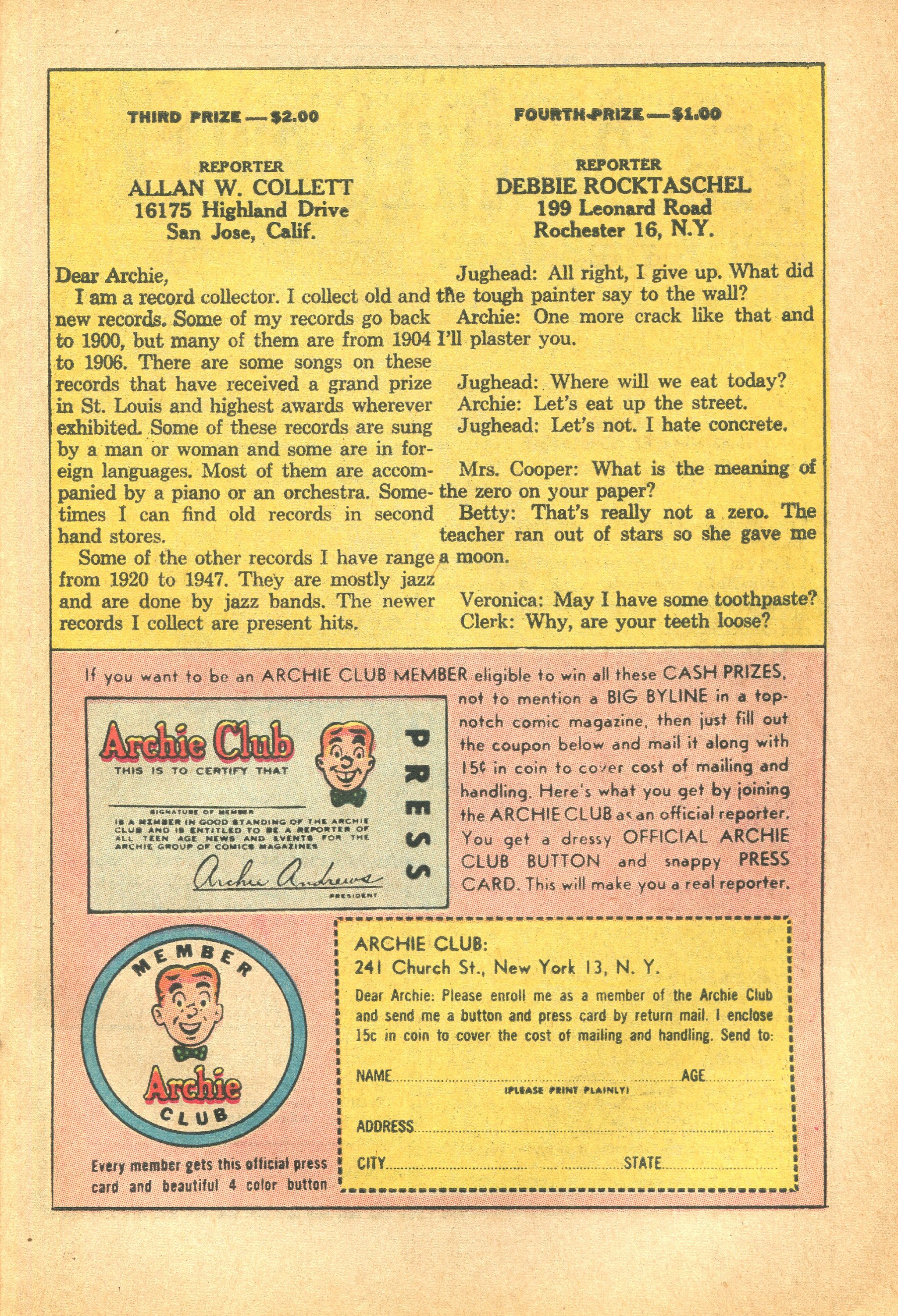 Read online Archie's Pal Jughead Comics comic -  Issue #124 - 27