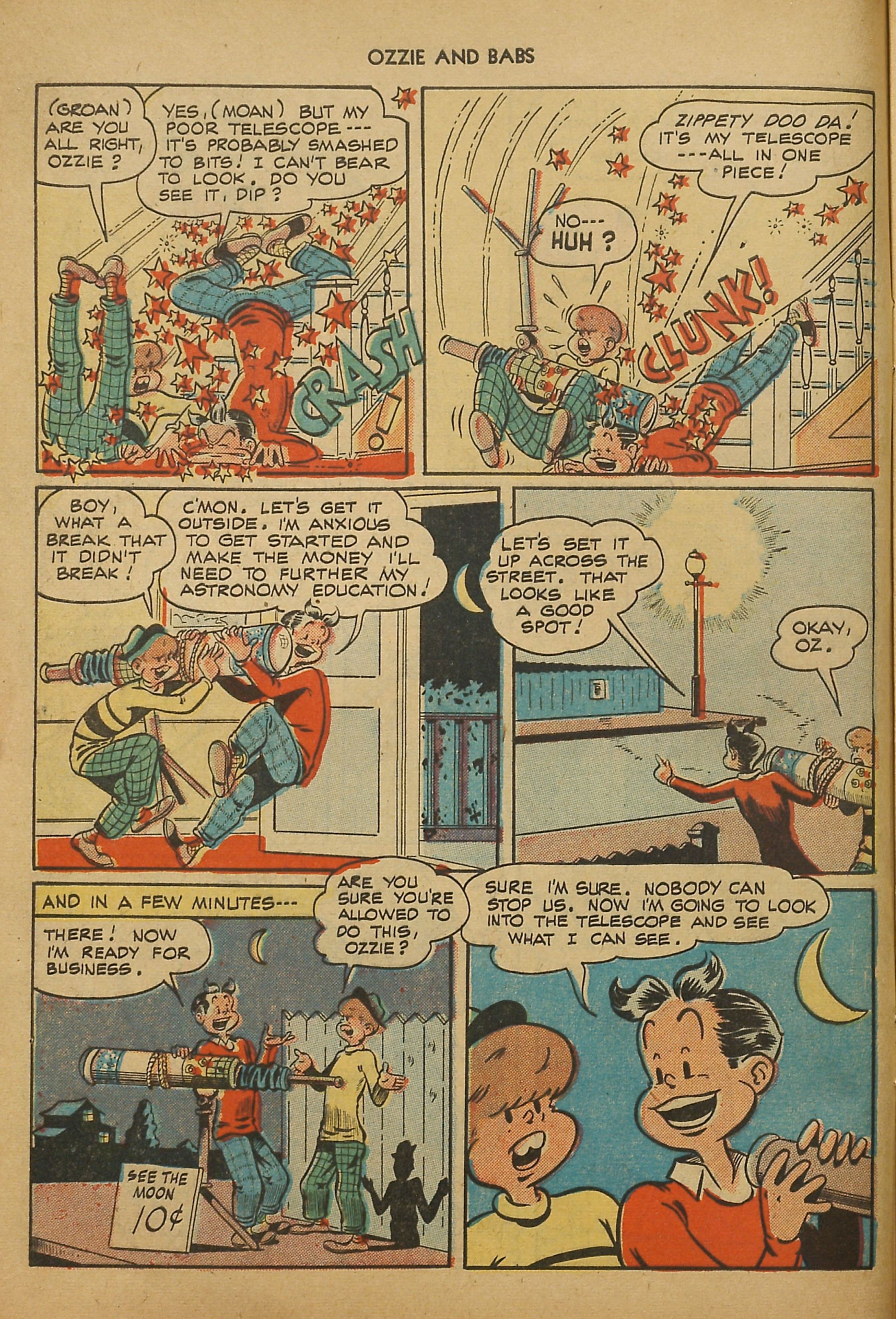 Read online Ozzie And Babs comic -  Issue #6 - 20