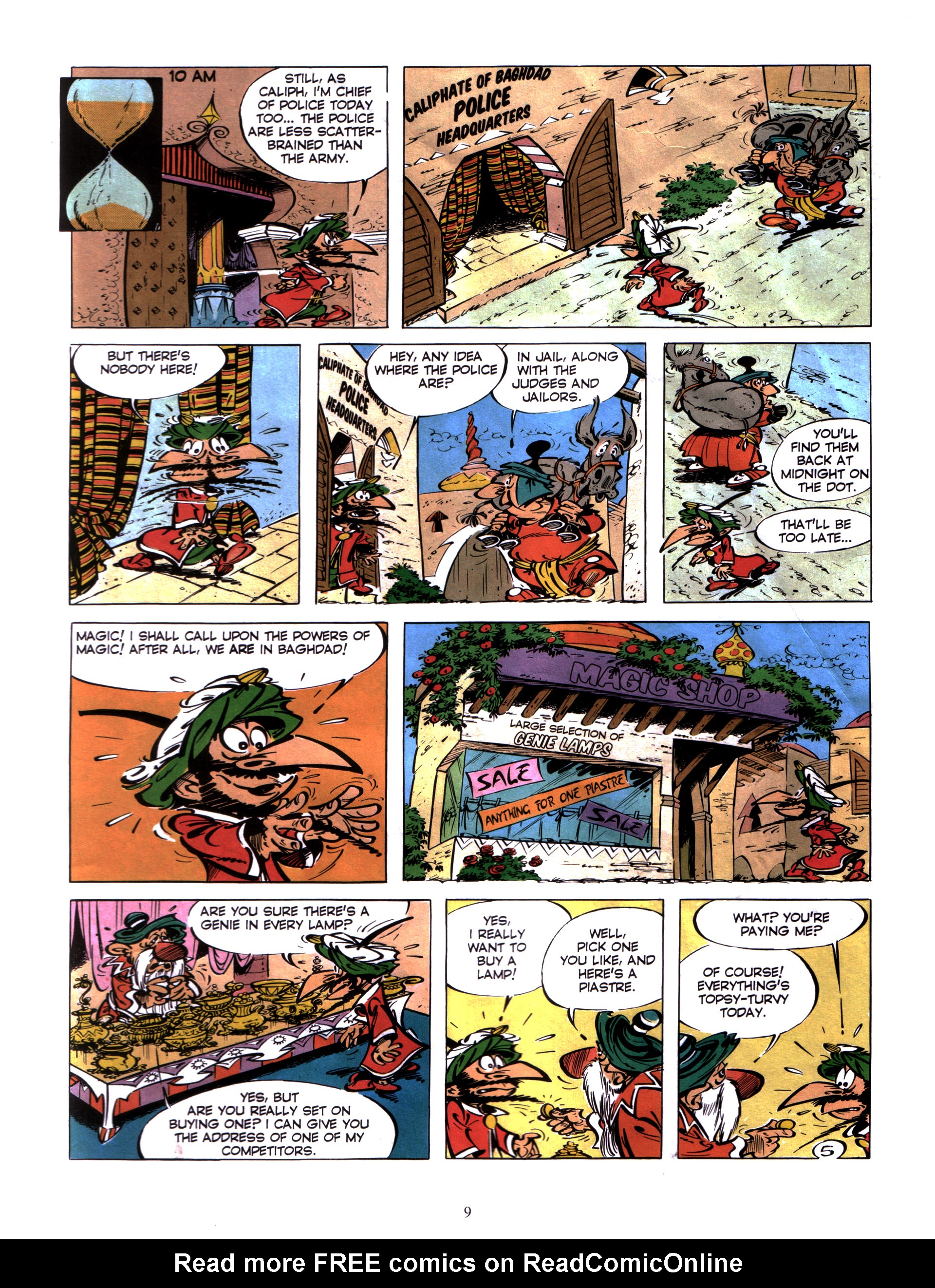 Read online Iznogoud comic -  Issue #3 - 7