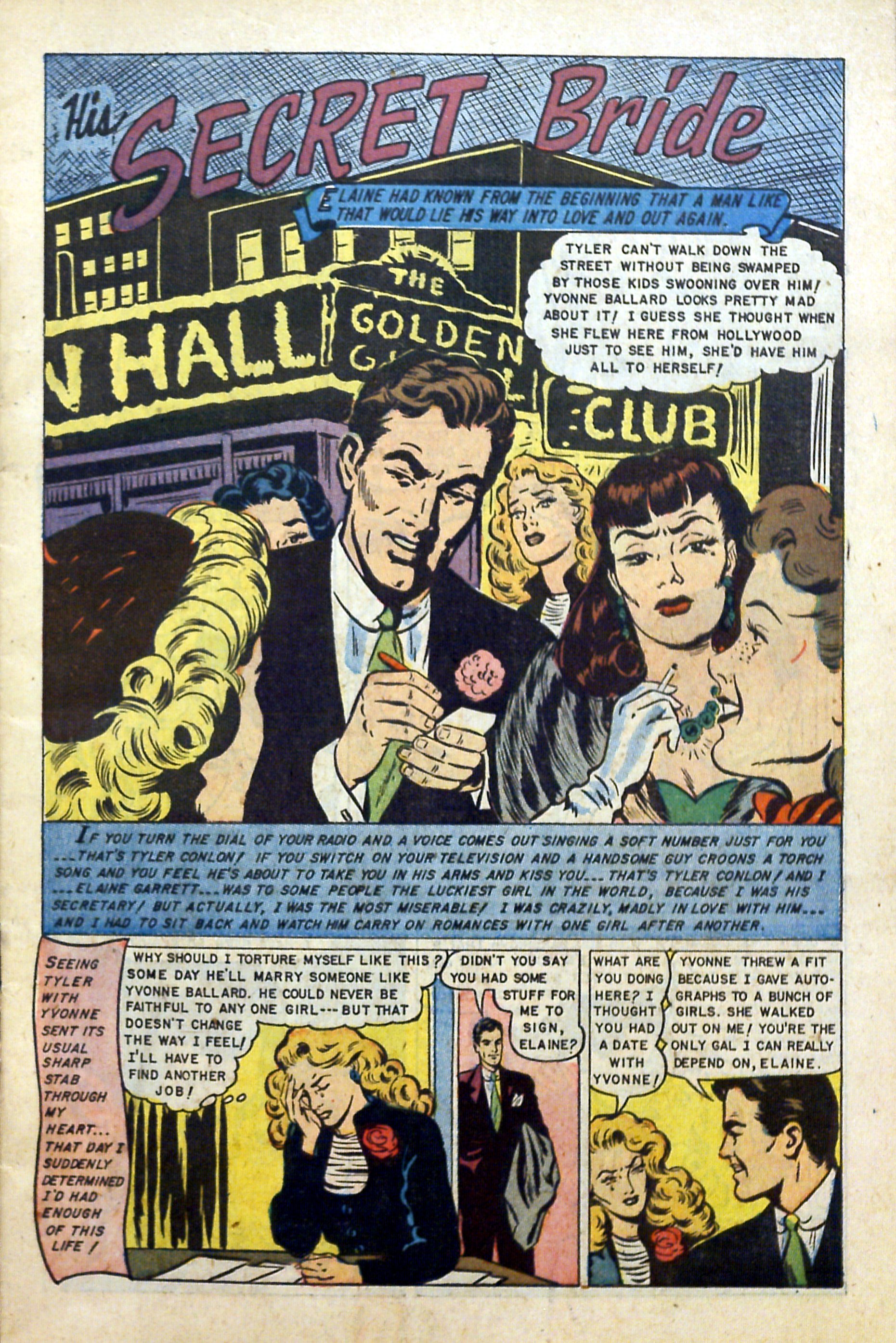 Read online Glamorous Romances comic -  Issue #68 - 3