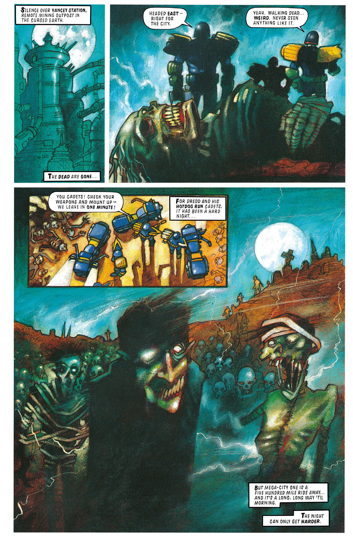 Read online Essential Judge Dredd: Judgement Day comic -  Issue # TPB - 19