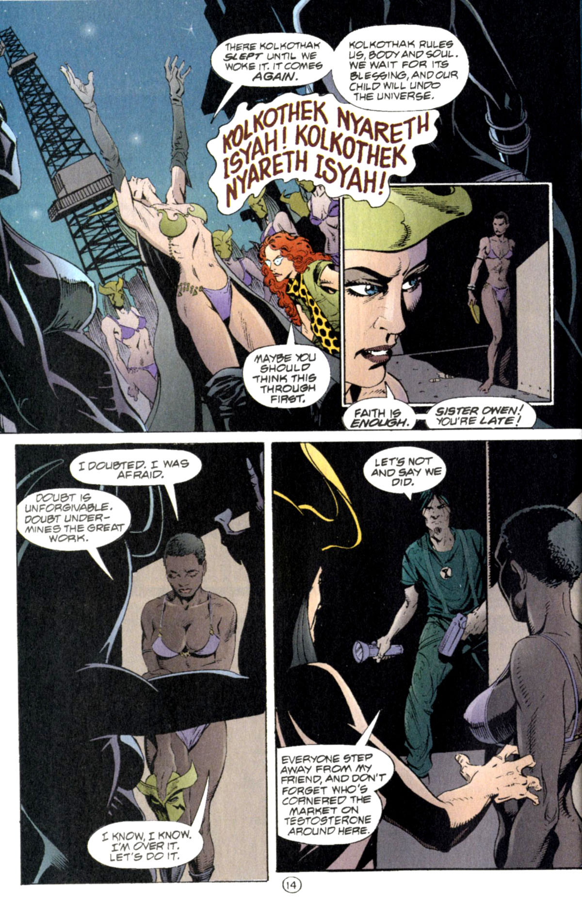 Read online Challengers of the Unknown (1997) comic -  Issue #14 - 20