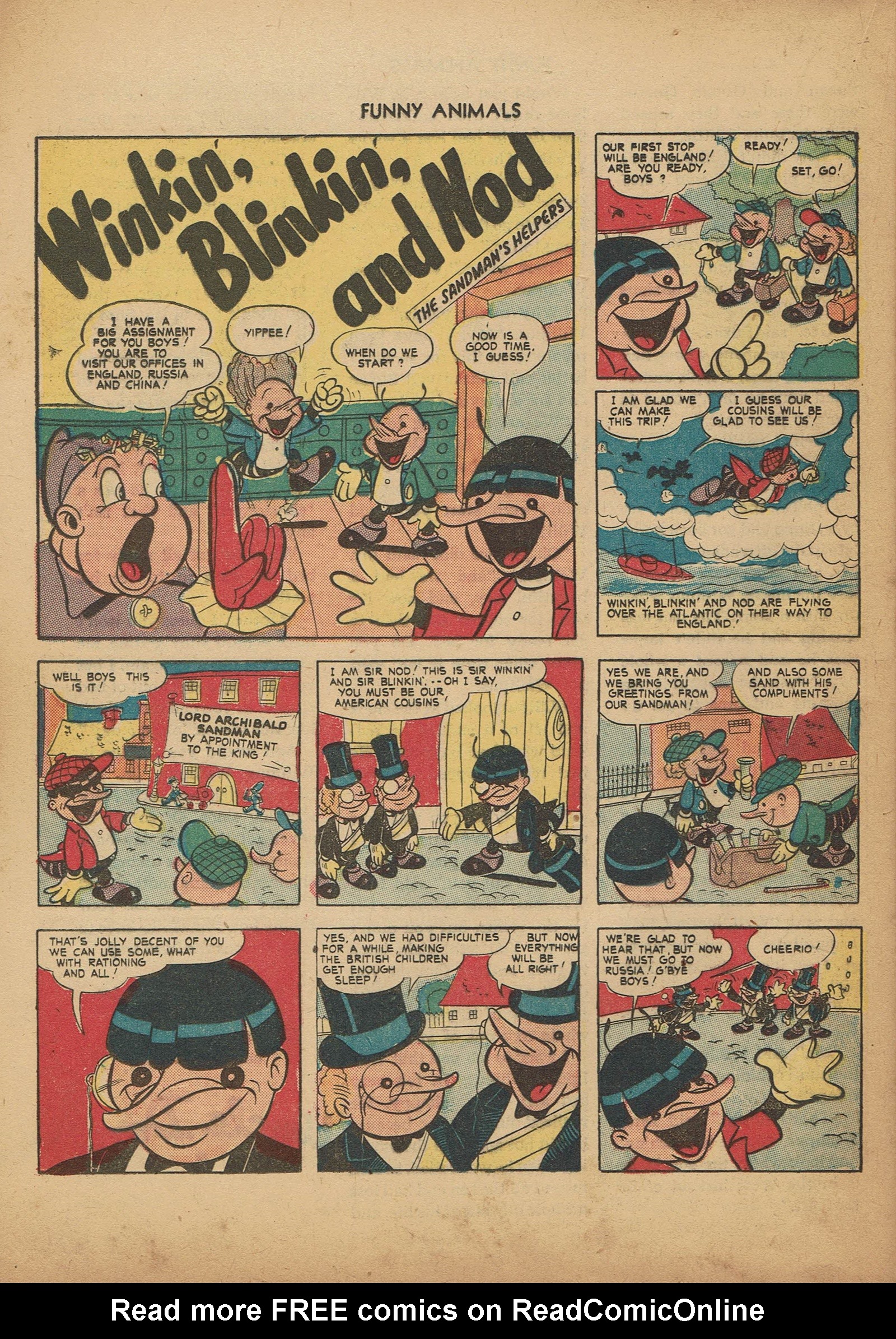 Read online Fawcett's Funny Animals comic -  Issue #22 - 26
