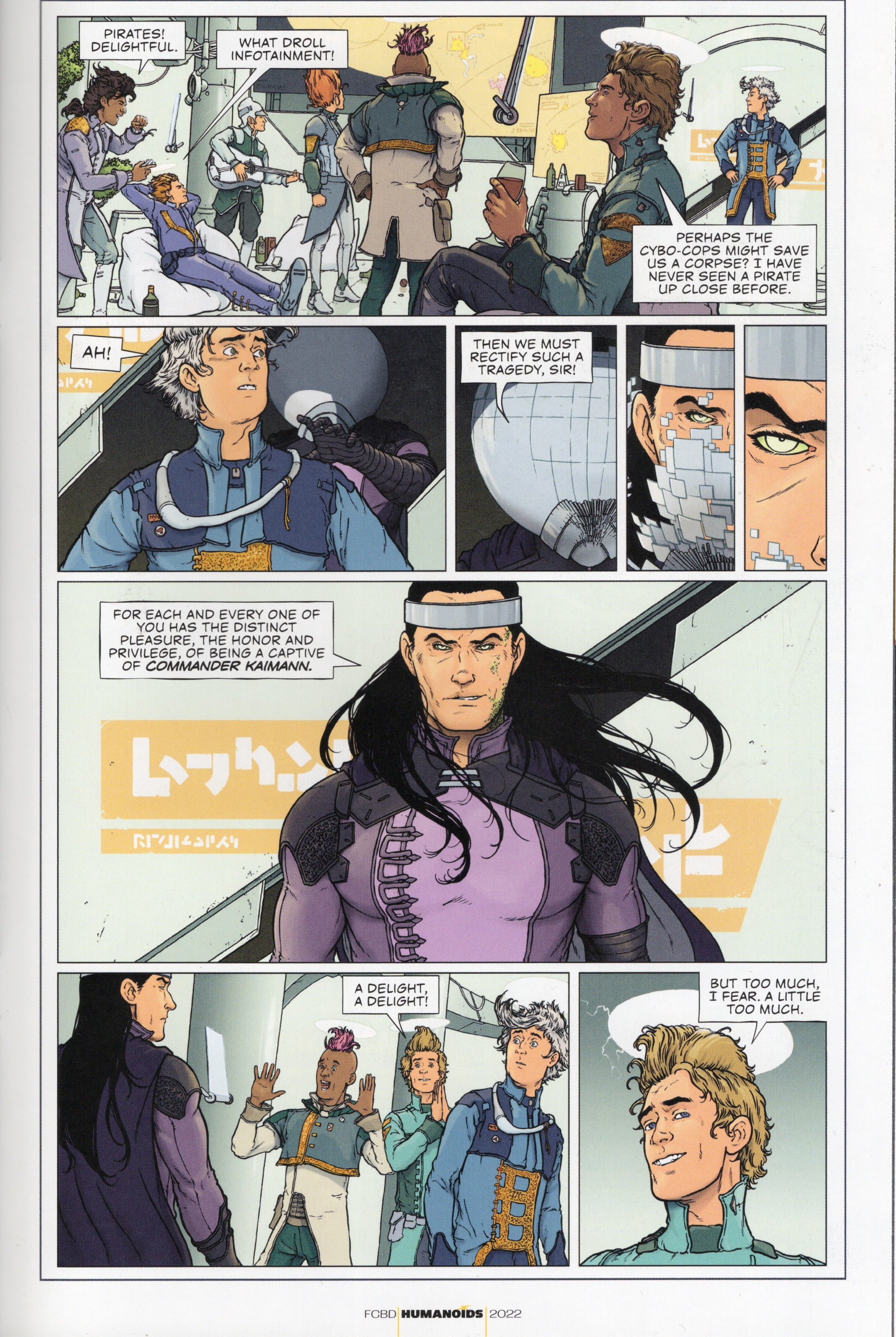 Read online Free Comic Book Day 2022 comic -  Issue # Humanoids The Incal Universe - 29