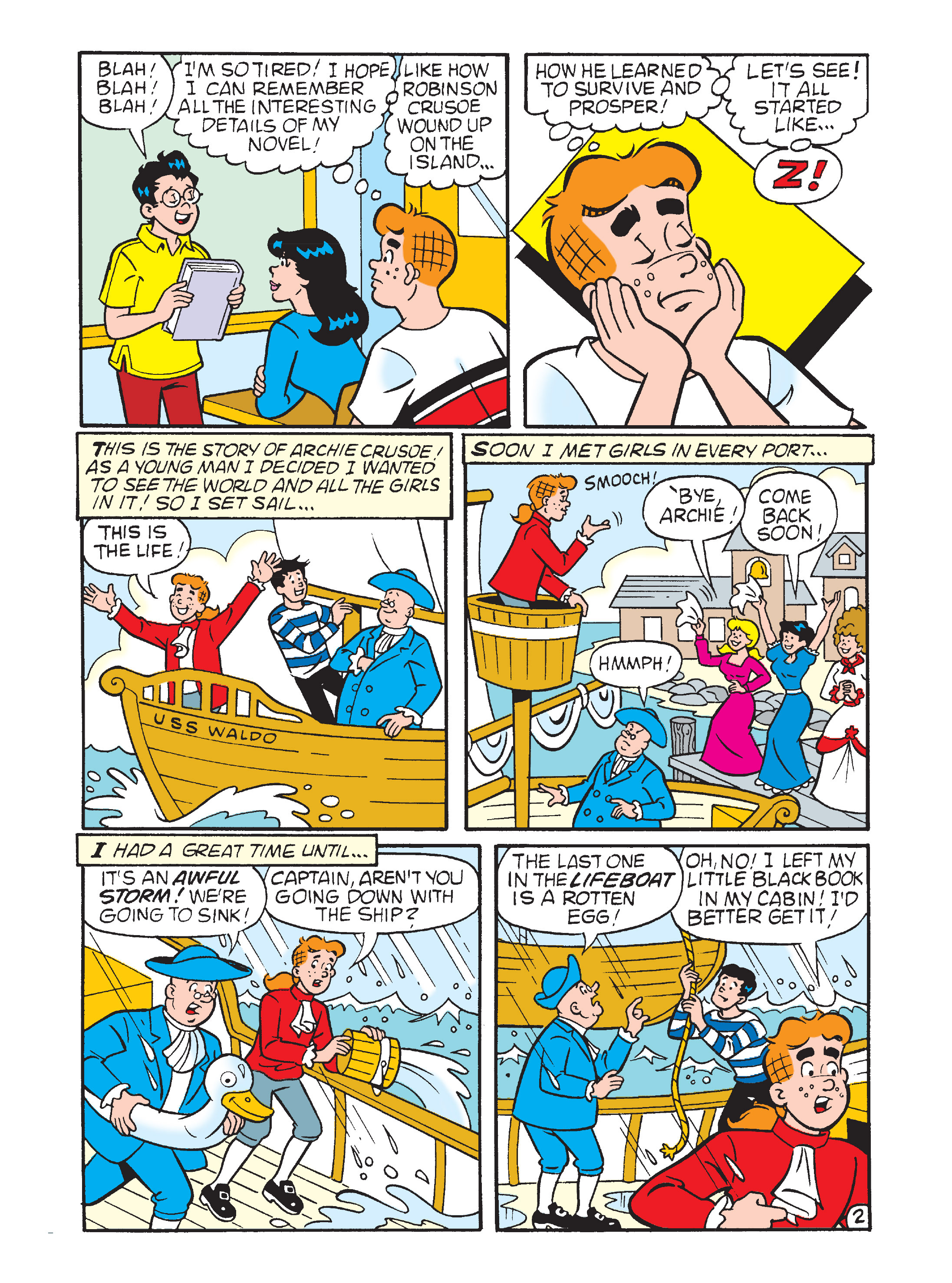 Read online Archie's Funhouse Double Digest comic -  Issue #8 - 9