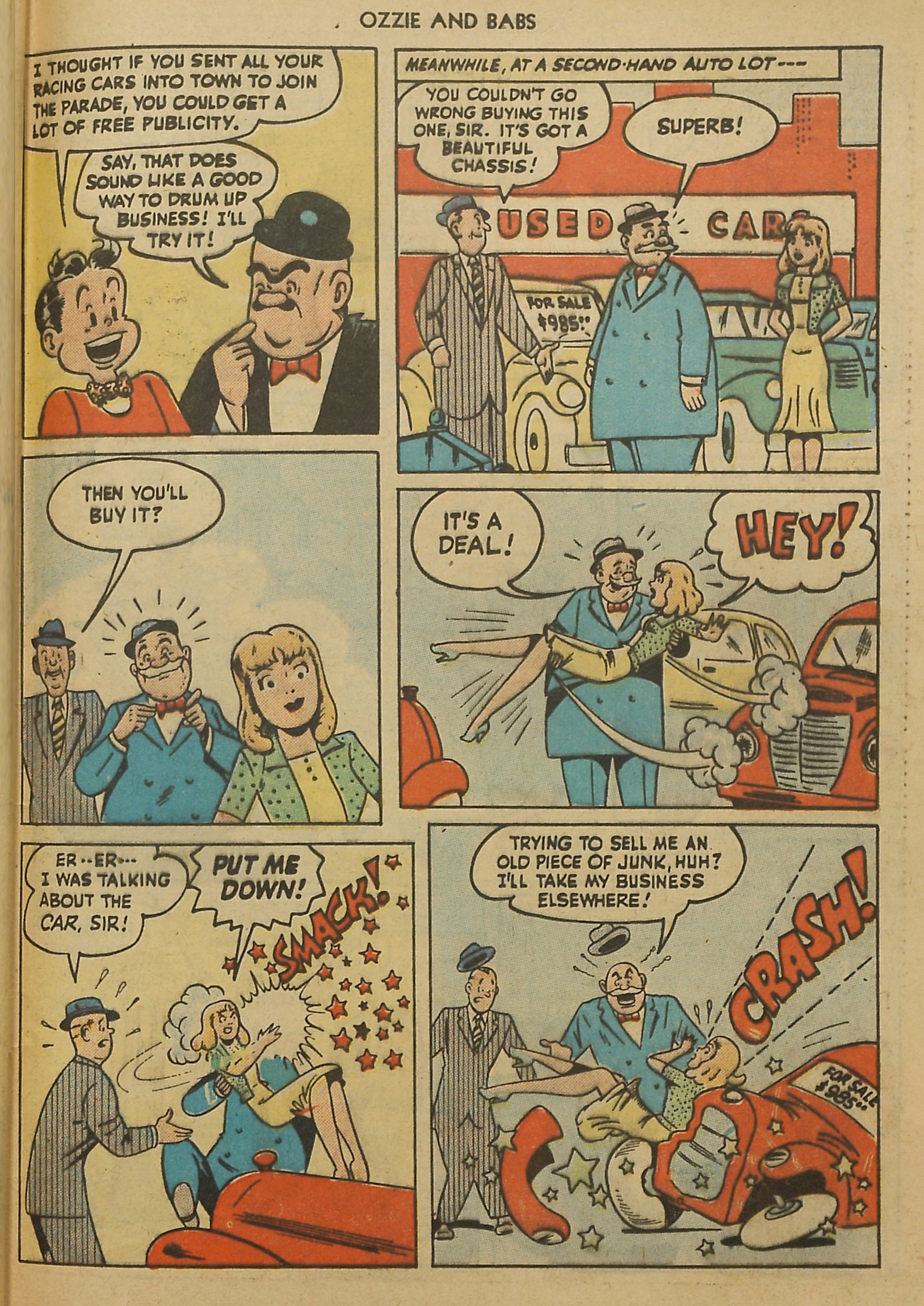 Read online Ozzie And Babs comic -  Issue #9 - 45