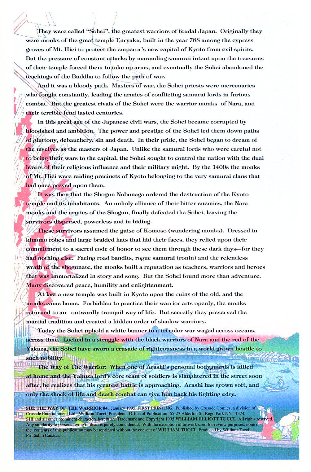 Read online Shi: The Way of the Warrior comic -  Issue #4 - 2