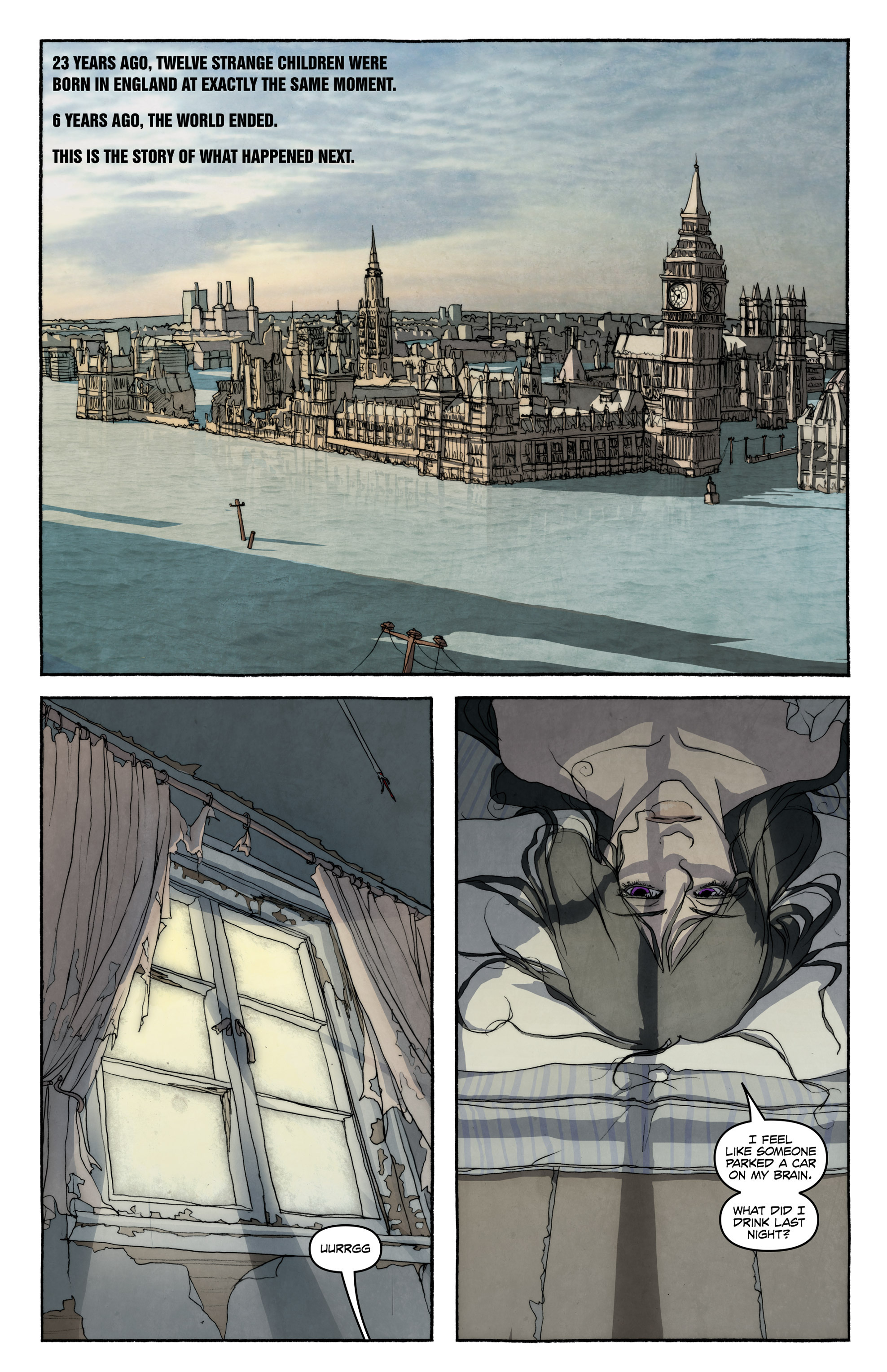 Read online FreakAngels comic -  Issue #1 - 3