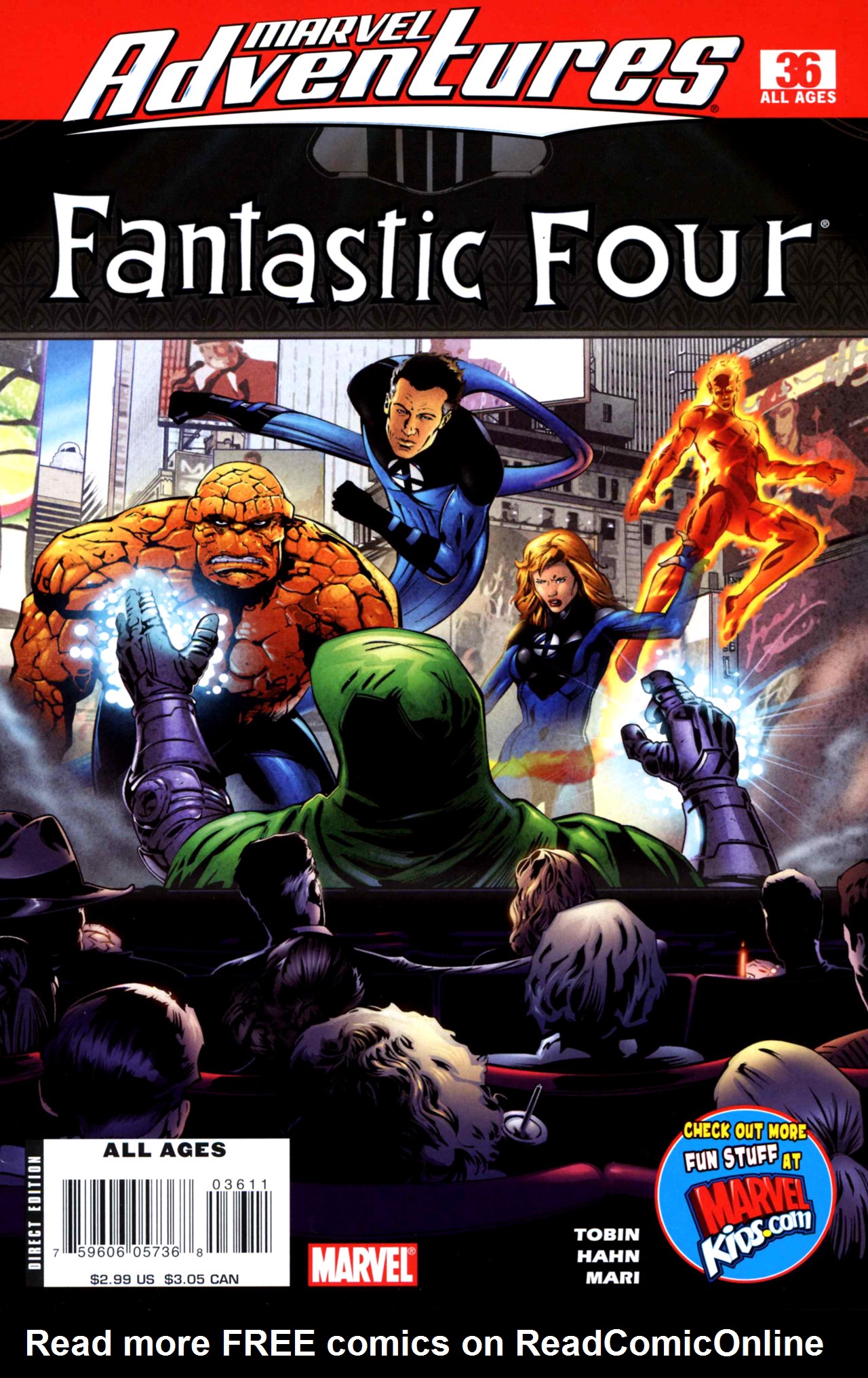 Read online Marvel Adventures Fantastic Four comic -  Issue #36 - 1