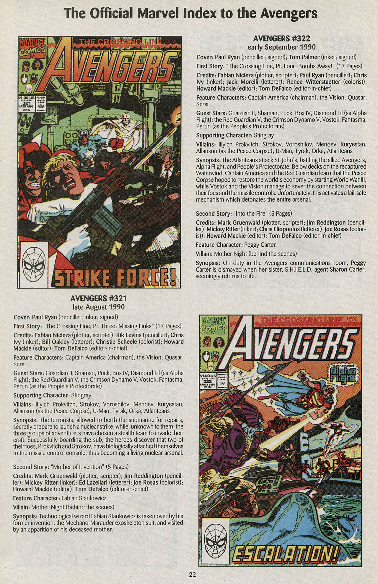 Read online The Official Marvel Index to the Avengers comic -  Issue #6 - 24
