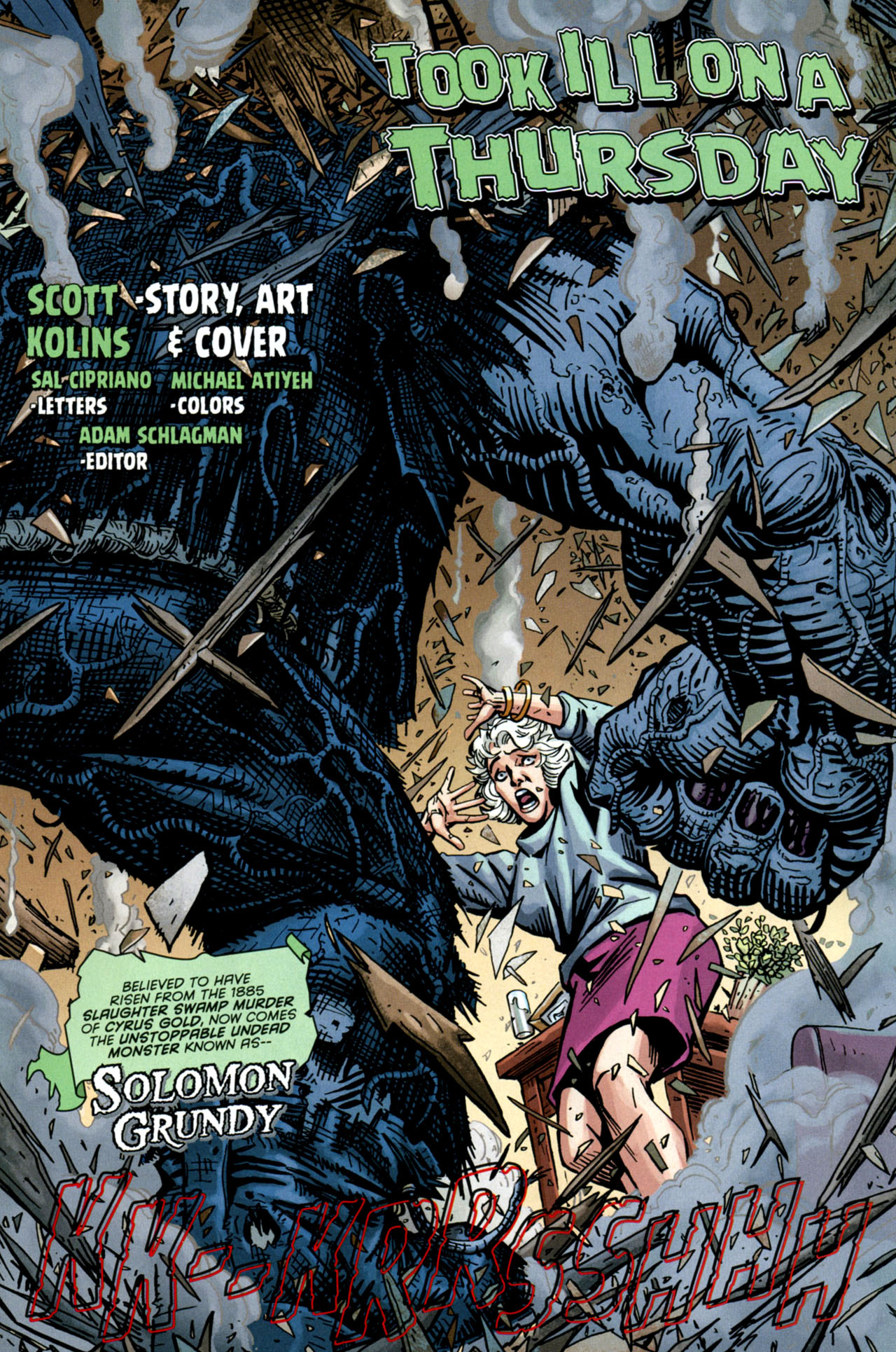 Read online Solomon Grundy comic -  Issue #4 - 2