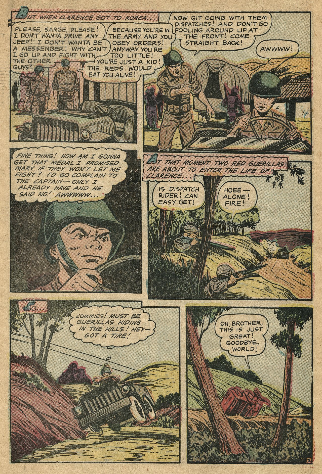 Read online Men in Action (1957) comic -  Issue #4 - 5