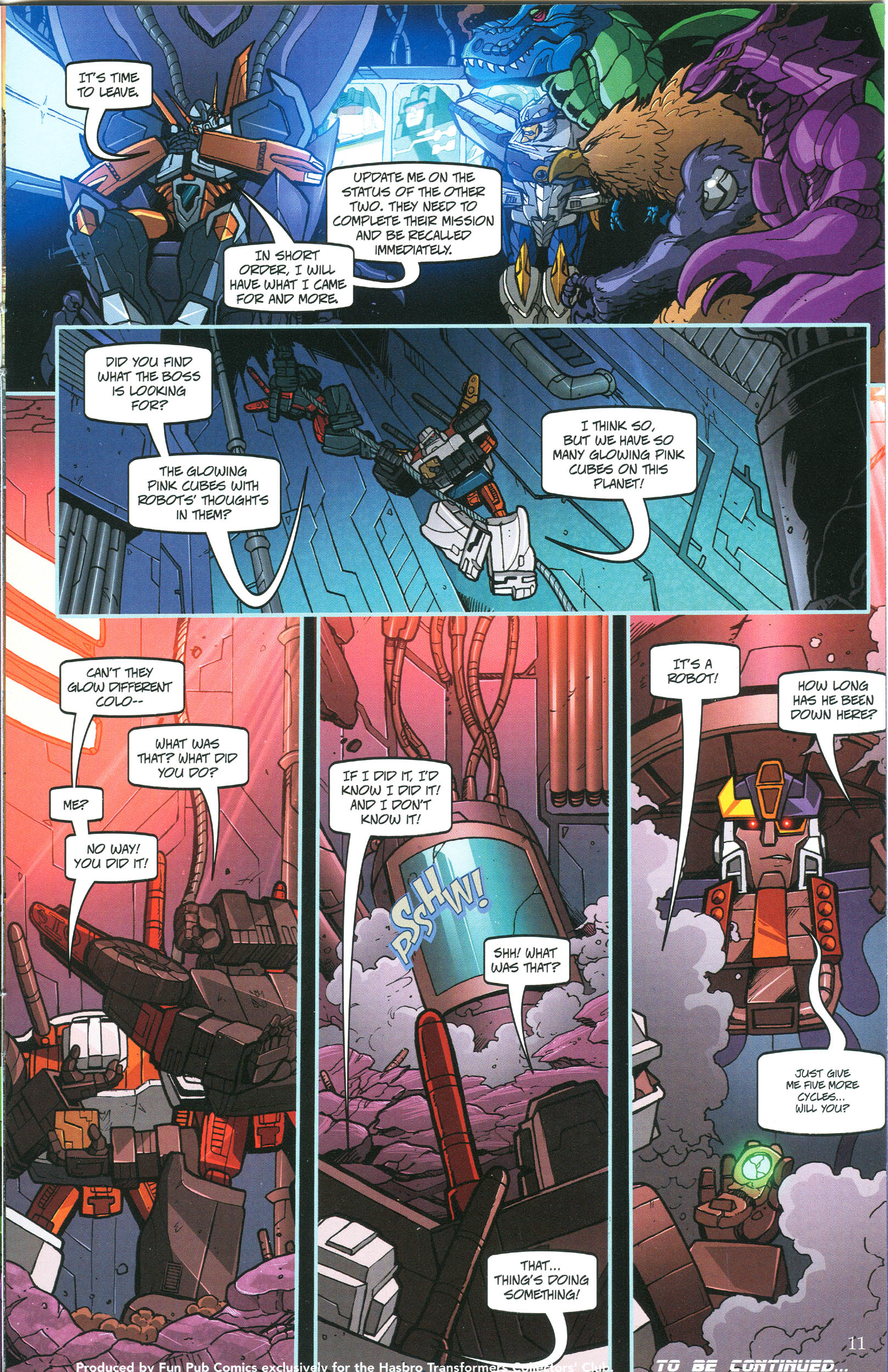Read online Transformers: Collectors' Club comic -  Issue #44 - 11