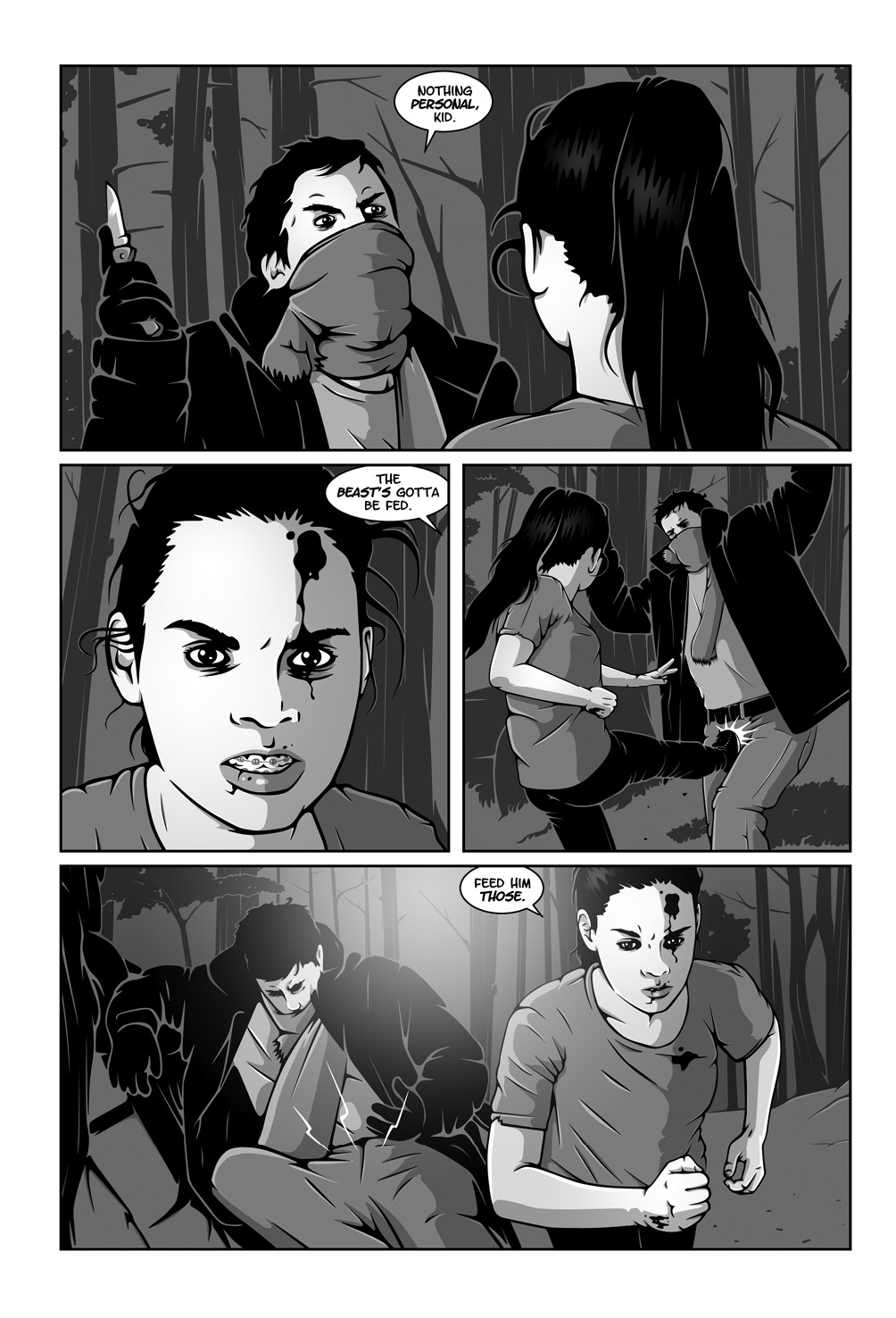 Read online Hollow Girl comic -  Issue #8 - 17